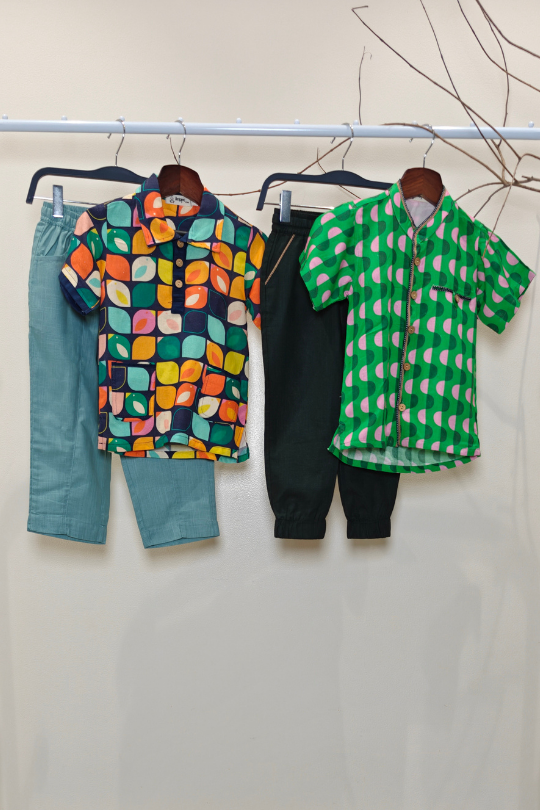 Playground Stories Bundle- Pack of 2 Shirts and 2 Pant - Image 1
