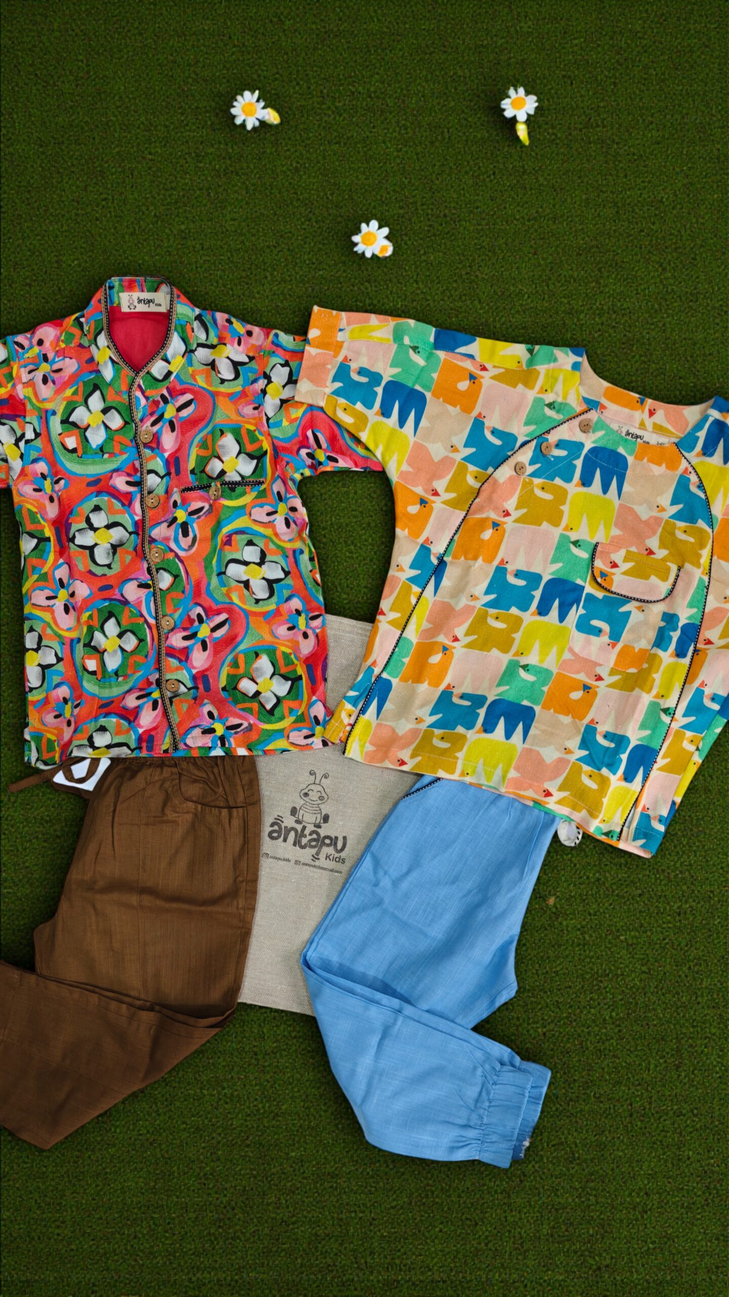 Colour Carnival Surprise Bundle- Pack of 2 Shirts and 2 Pants - Image 3