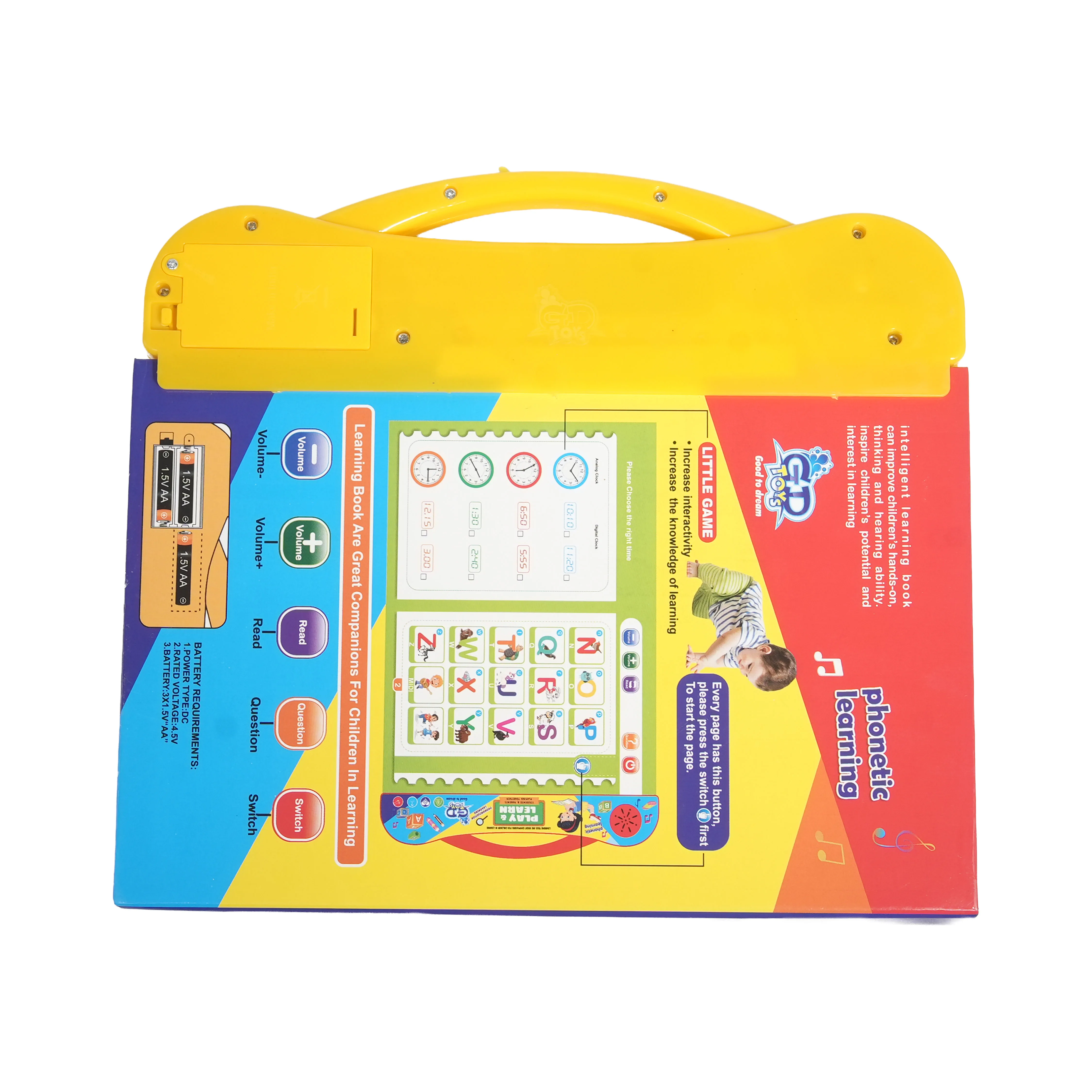 Play & Learn Educational Intelligence Book for Kids � Phonics, Numbers & Pronunciation Learning - Image 2