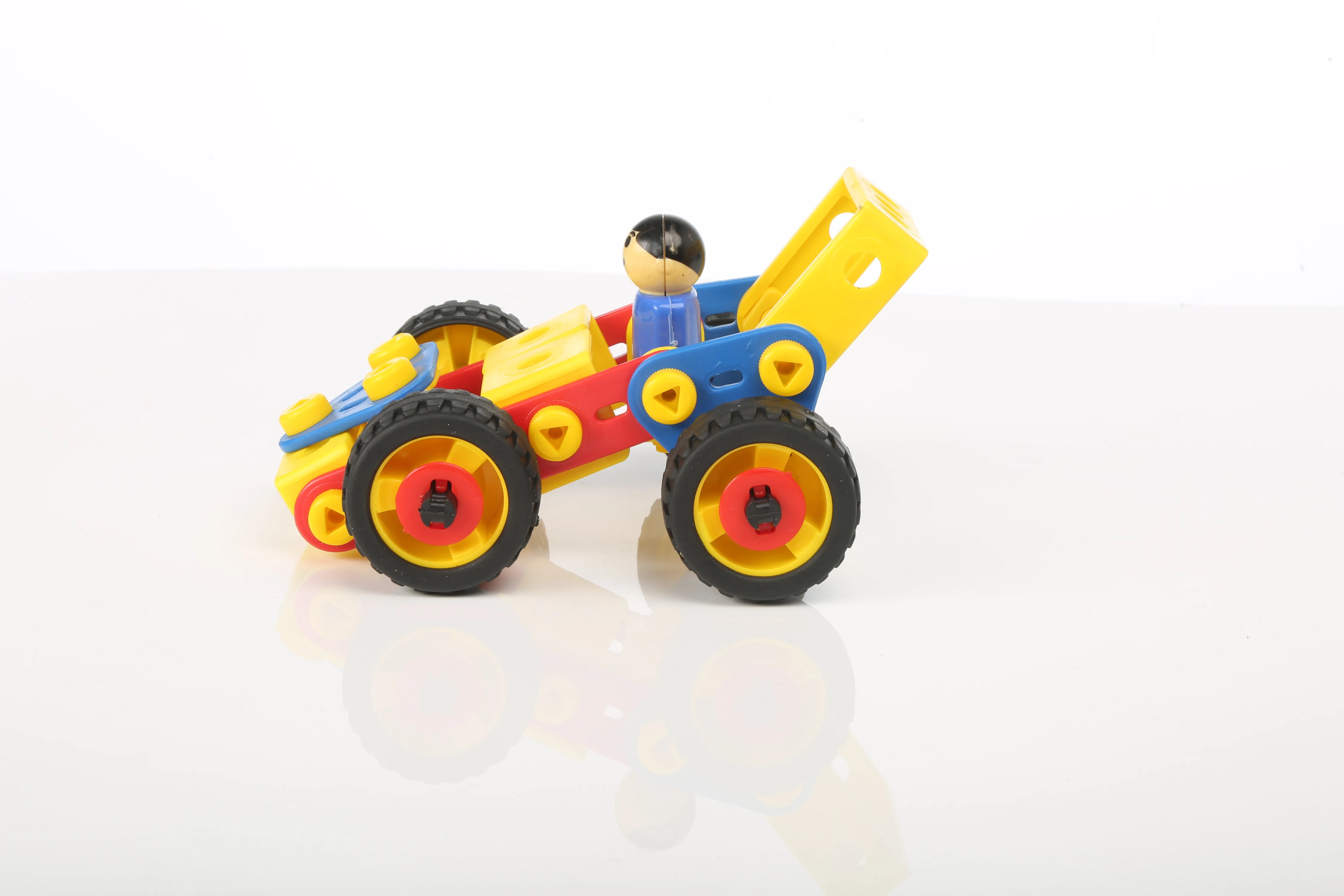 MECHANIX - PLASTIC - CARS - 1 | 3+ Years | STEM DIY Building Kit | 57 Pieces | Build 4 Models - Image 4