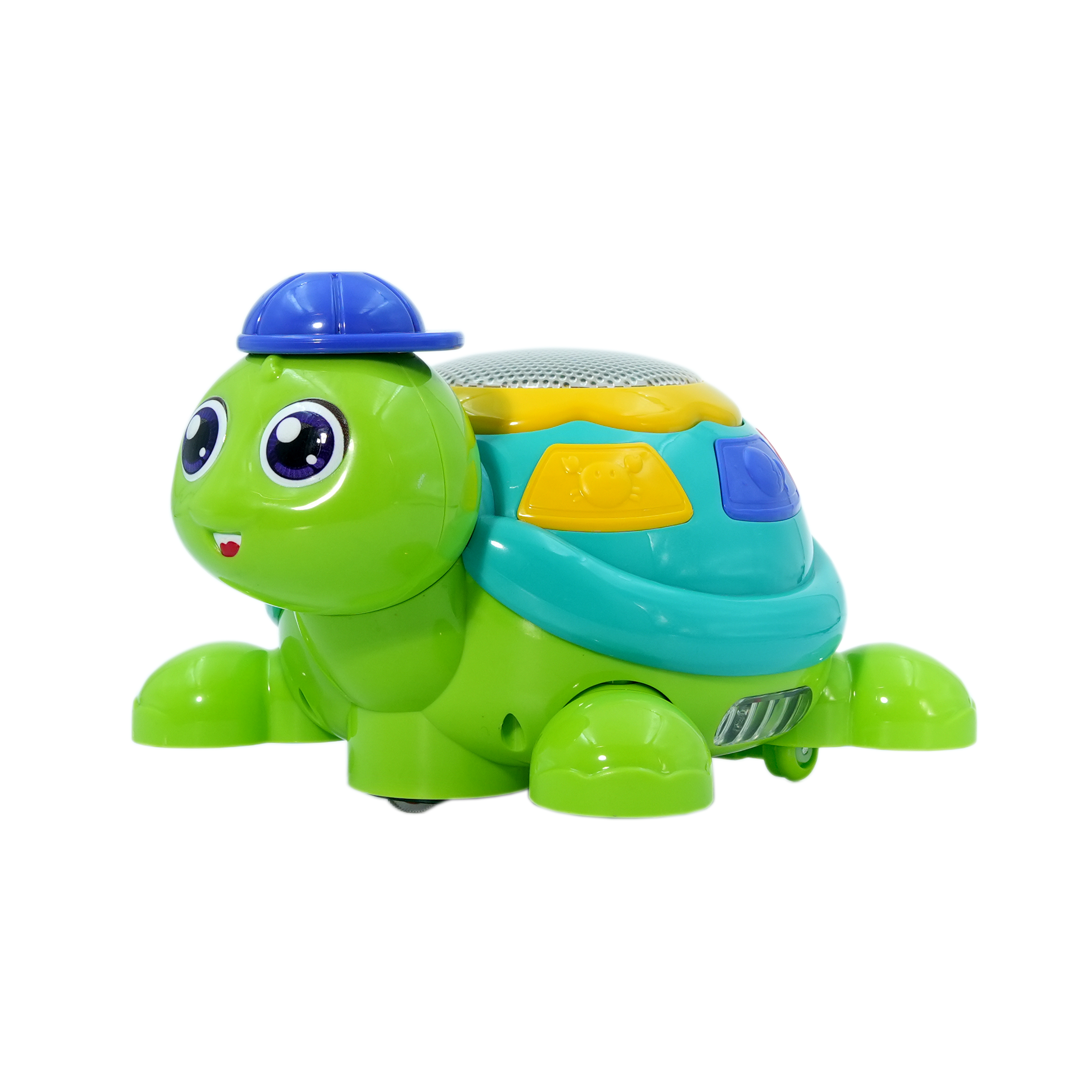 Musical Crawling Turtle Toy for Kids | Lights, Music, Bump-and-Go Action | Baby Learning Toy - Image 1