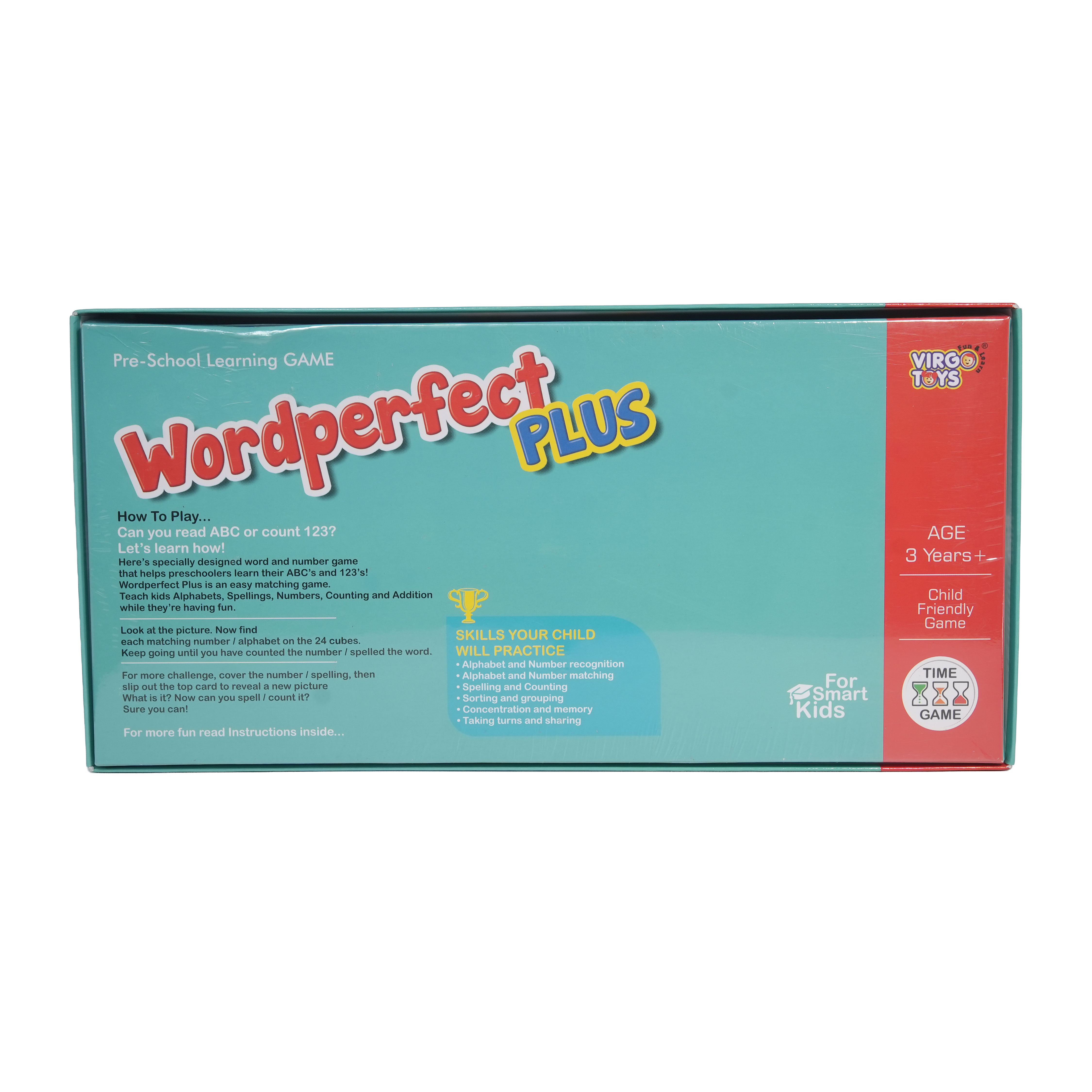 Wordperfect PLUS Preschool Learning Game | Alphabet, Spelling & Counting Toy - Image 2