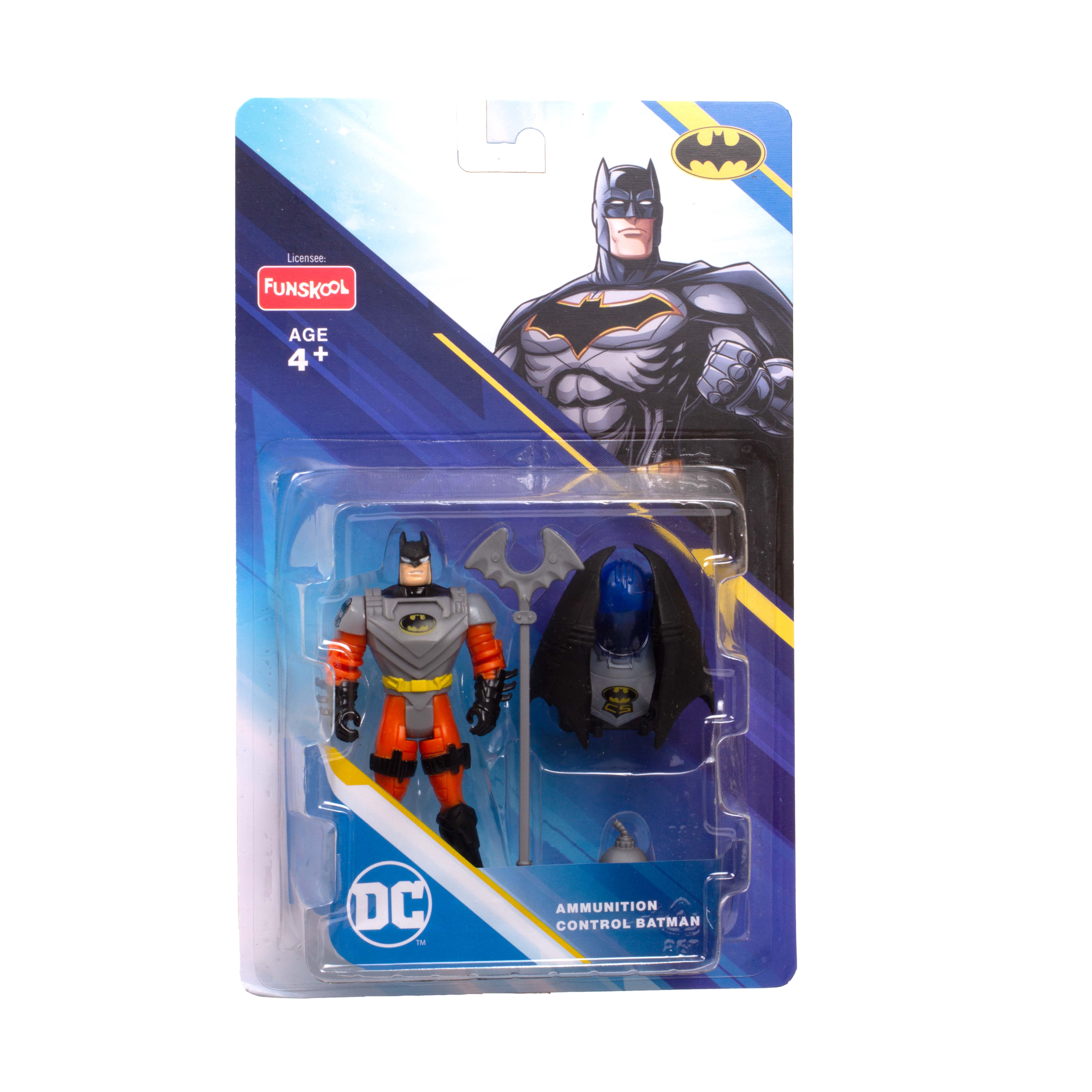 Funskool Ammunition Control Batman Action Figure for Kids (4+) � DC Superhero Toy with Accessories - Image 4