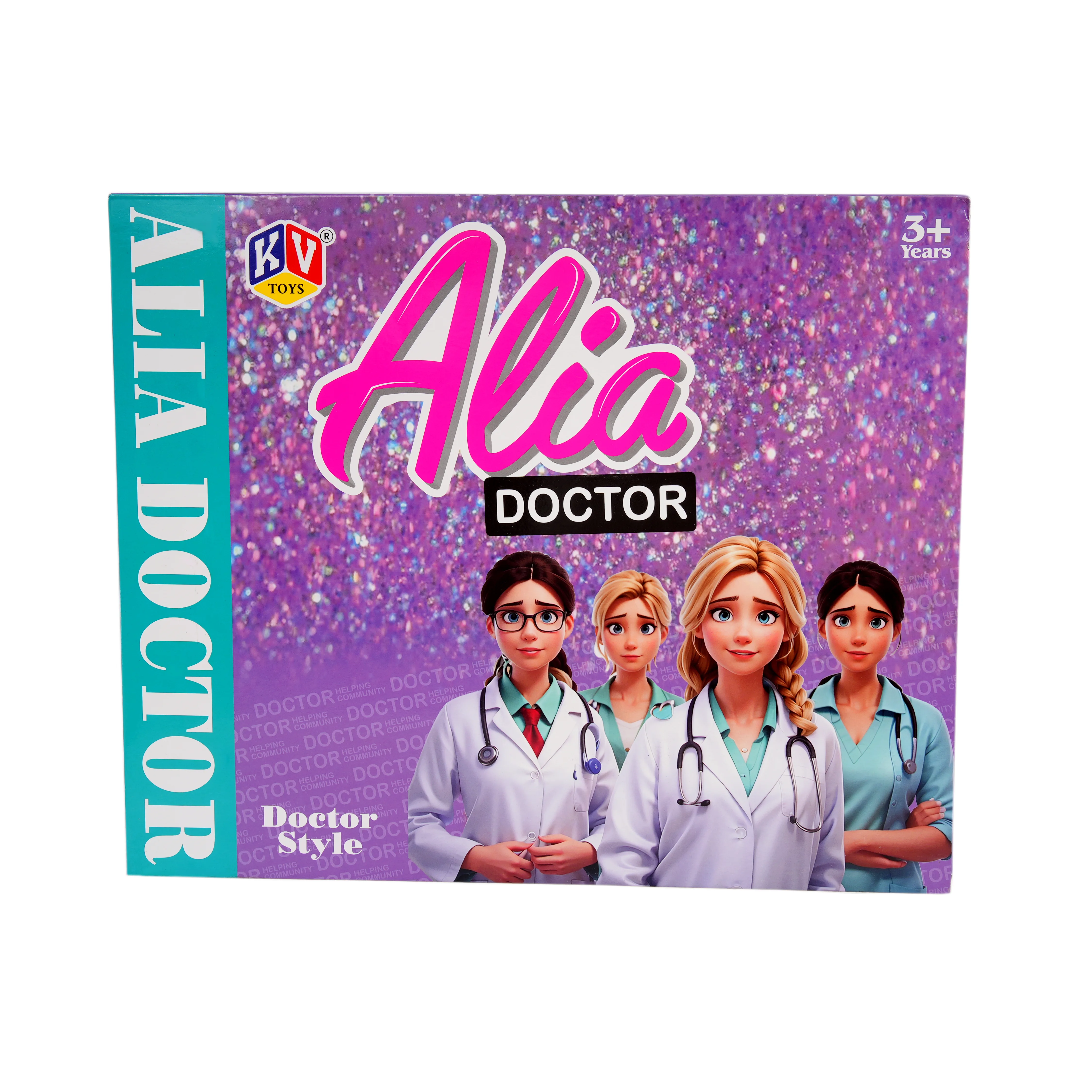 Alia Doctor Pet Shop Role Playing Doll Set with Animal Health Accessories - Image 2