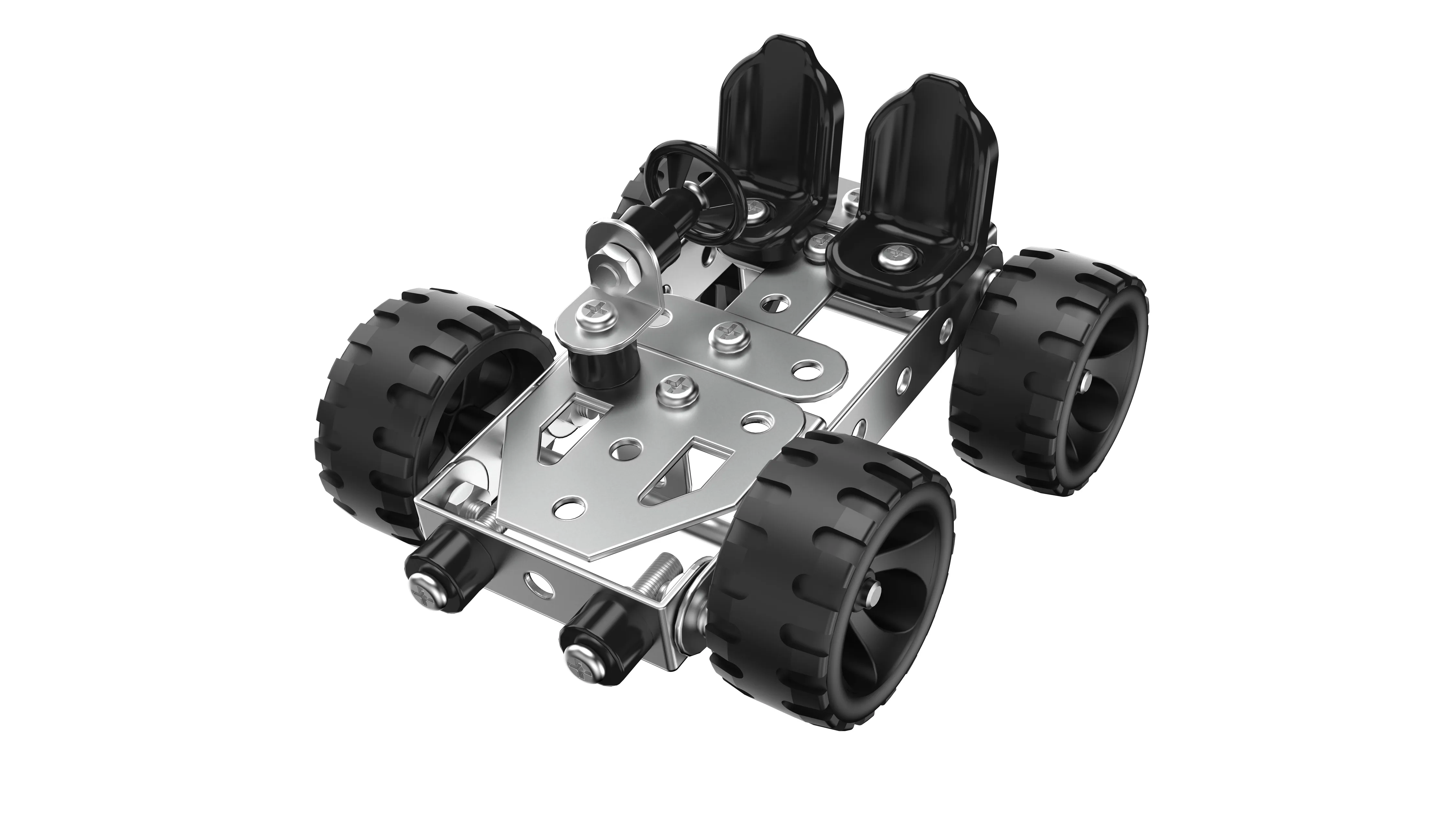 MECHANIX - STEEL - NEO | 7+ Years | STEM DIY Building Kit | 90 Pieces | Build 6 Models - Image 2