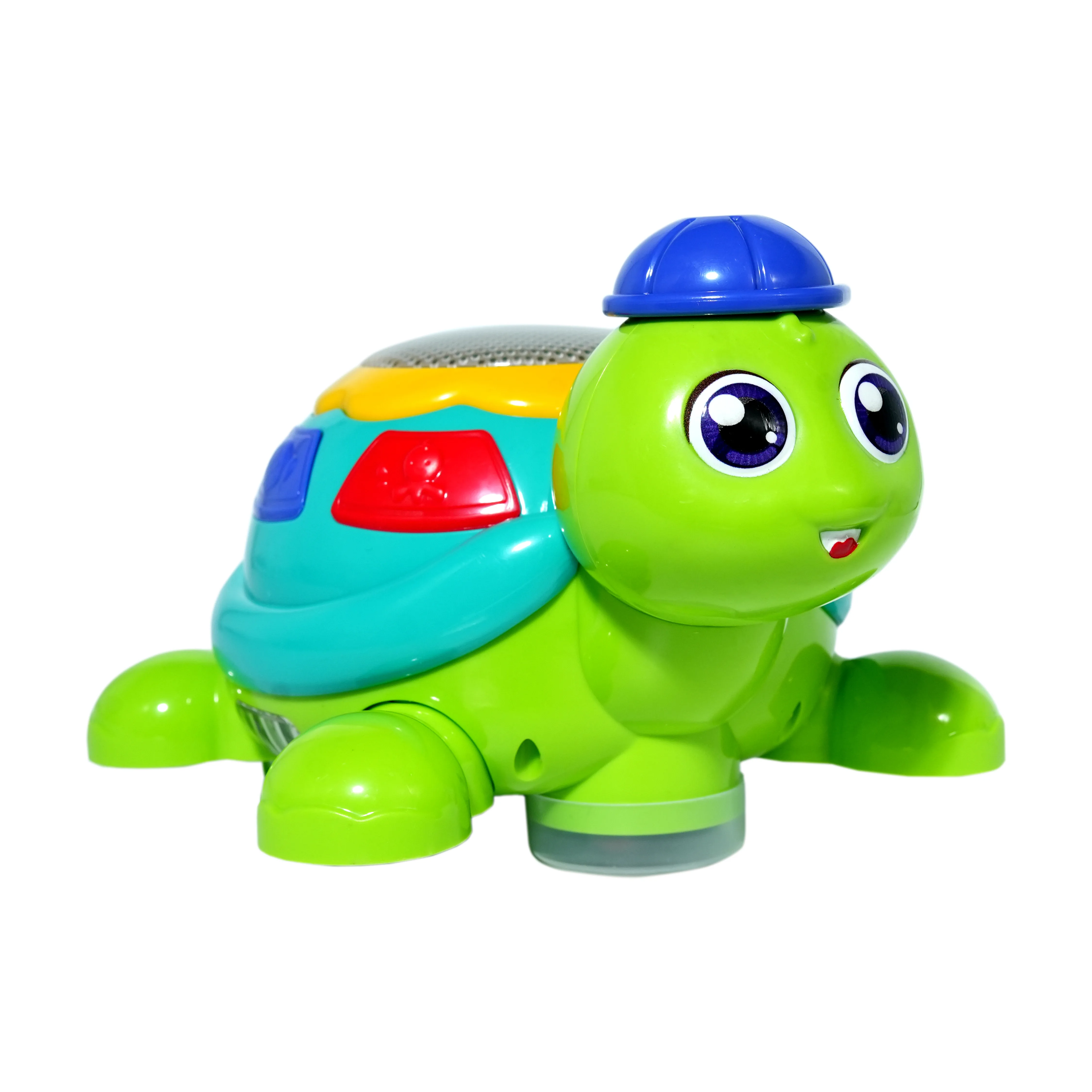 Musical Light-Up Turtle Toy for Babies & Toddlers with Colorful Buttons - Image 3