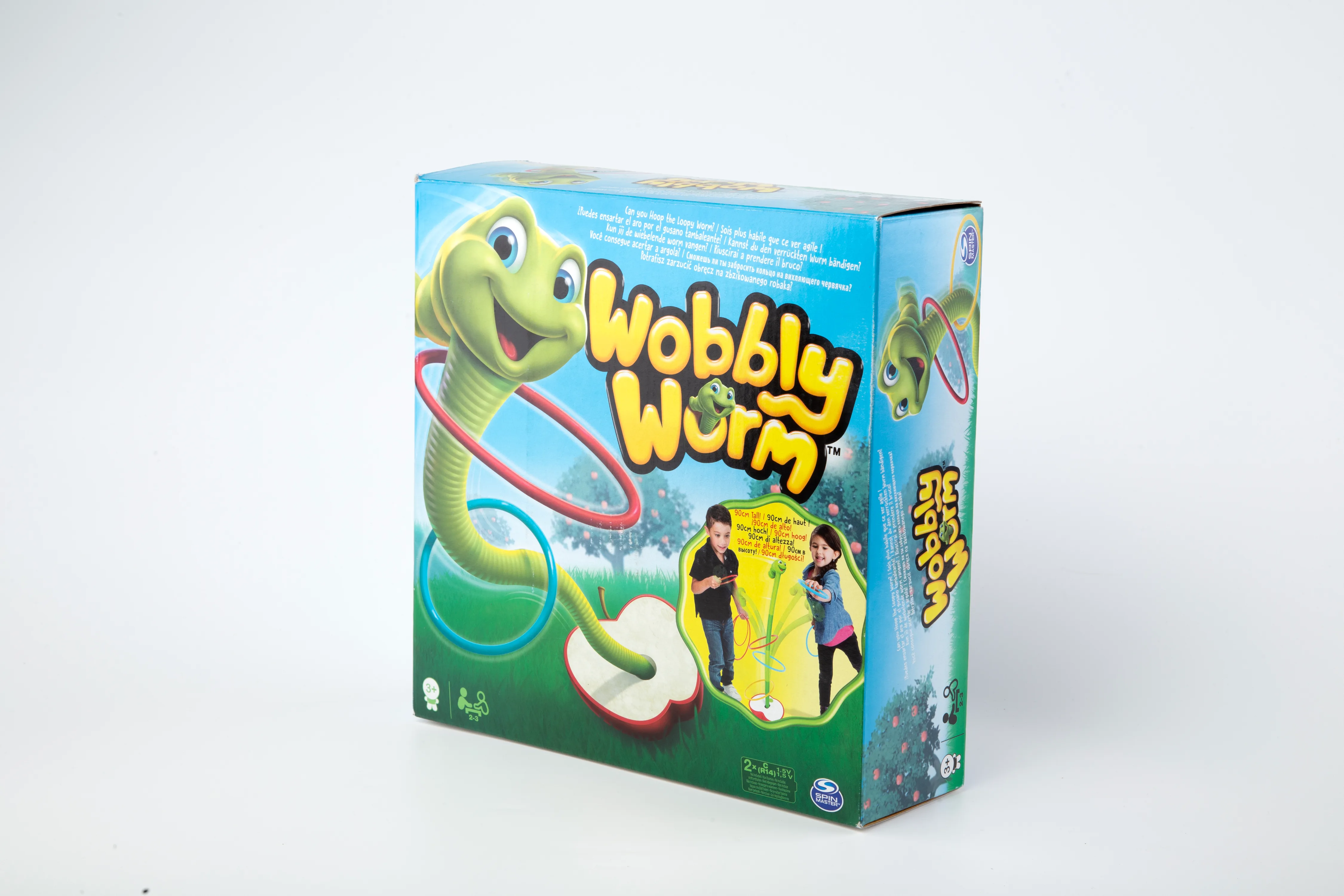 Wobbly Worm Ring Toss Game for Kids | Active Outdoor Game | Lazy Turtle - Image 1