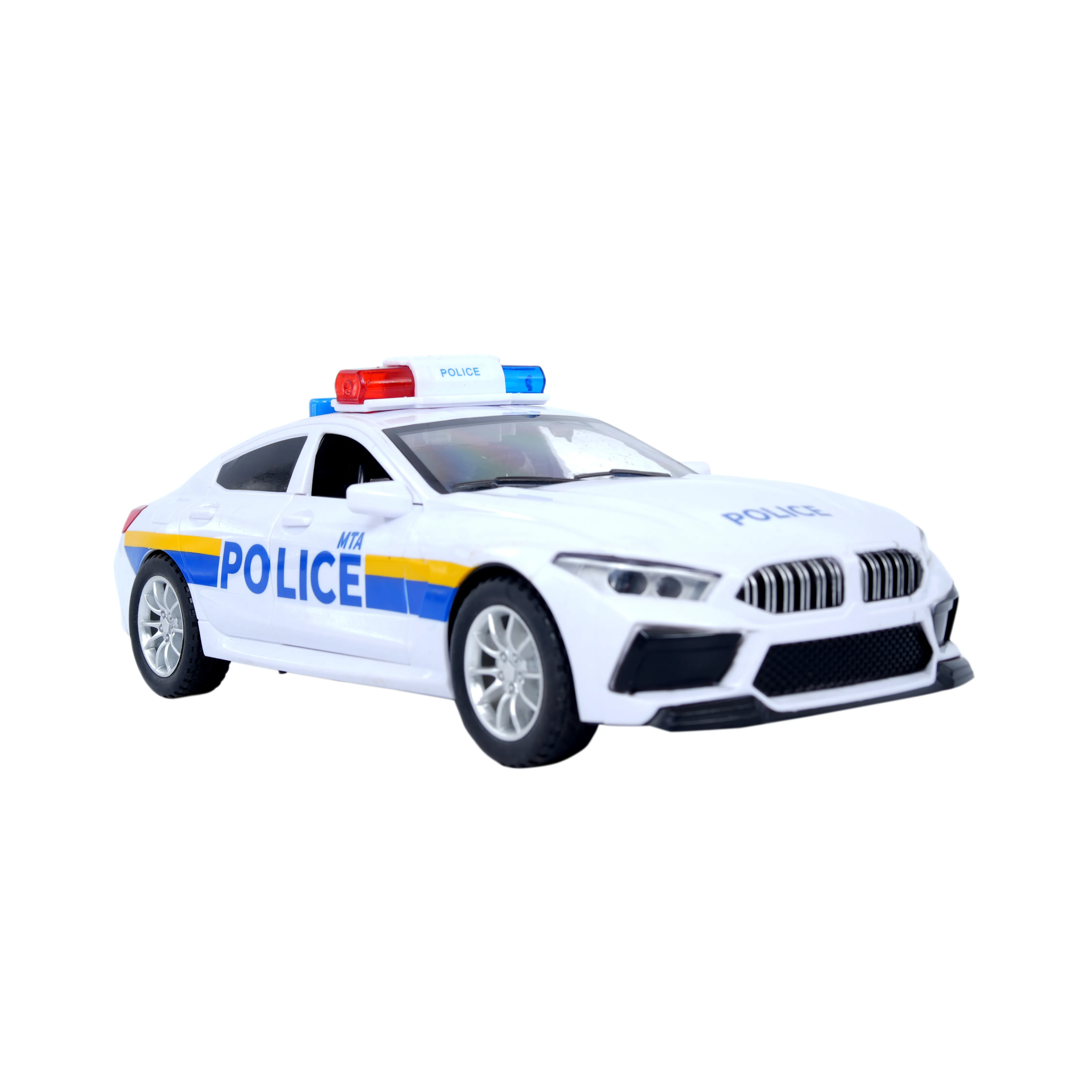 Police Car Toy with Light Bar for Kids - Image 1