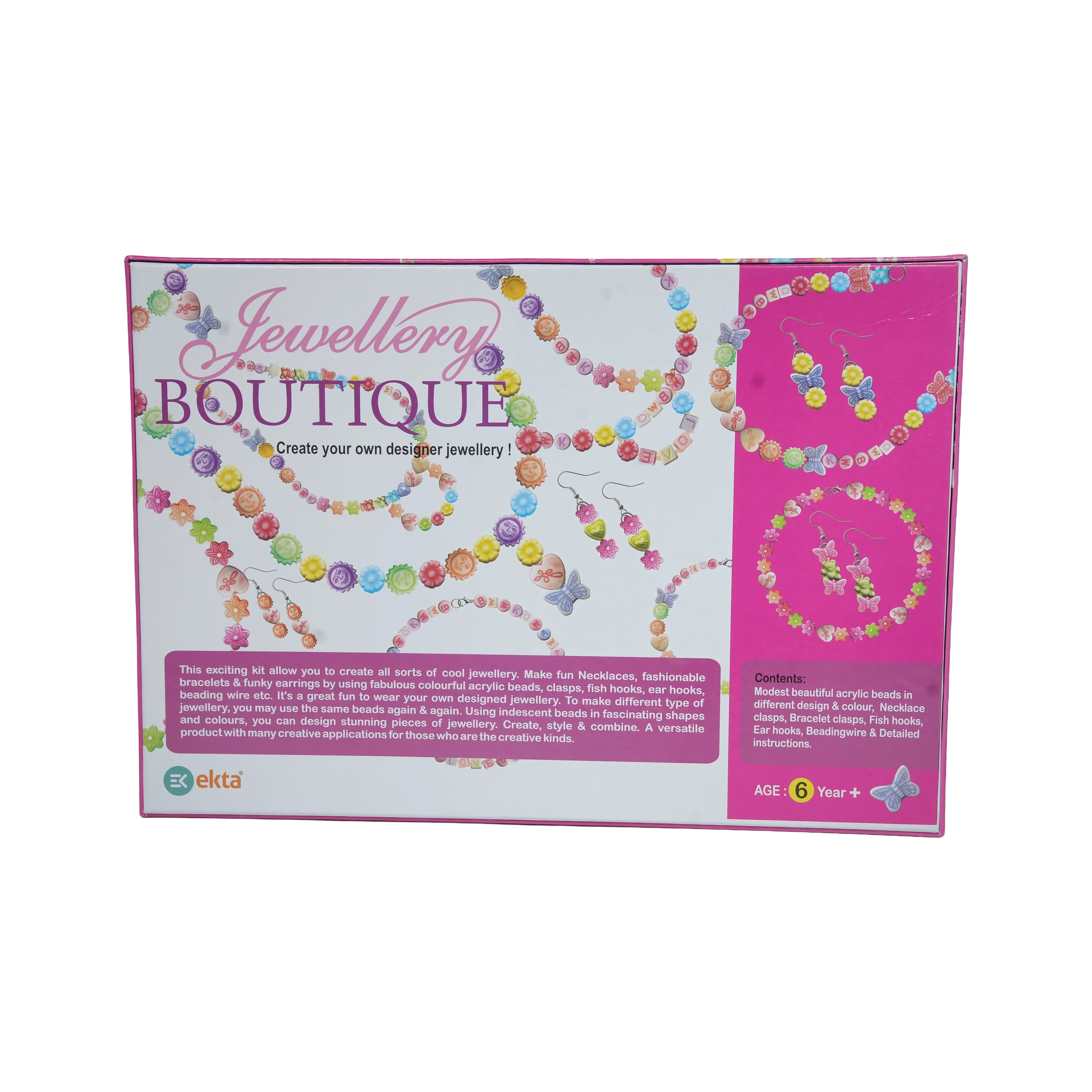 Jewellery Boutique DIY Beads Craft Kit for Kids - Image 5