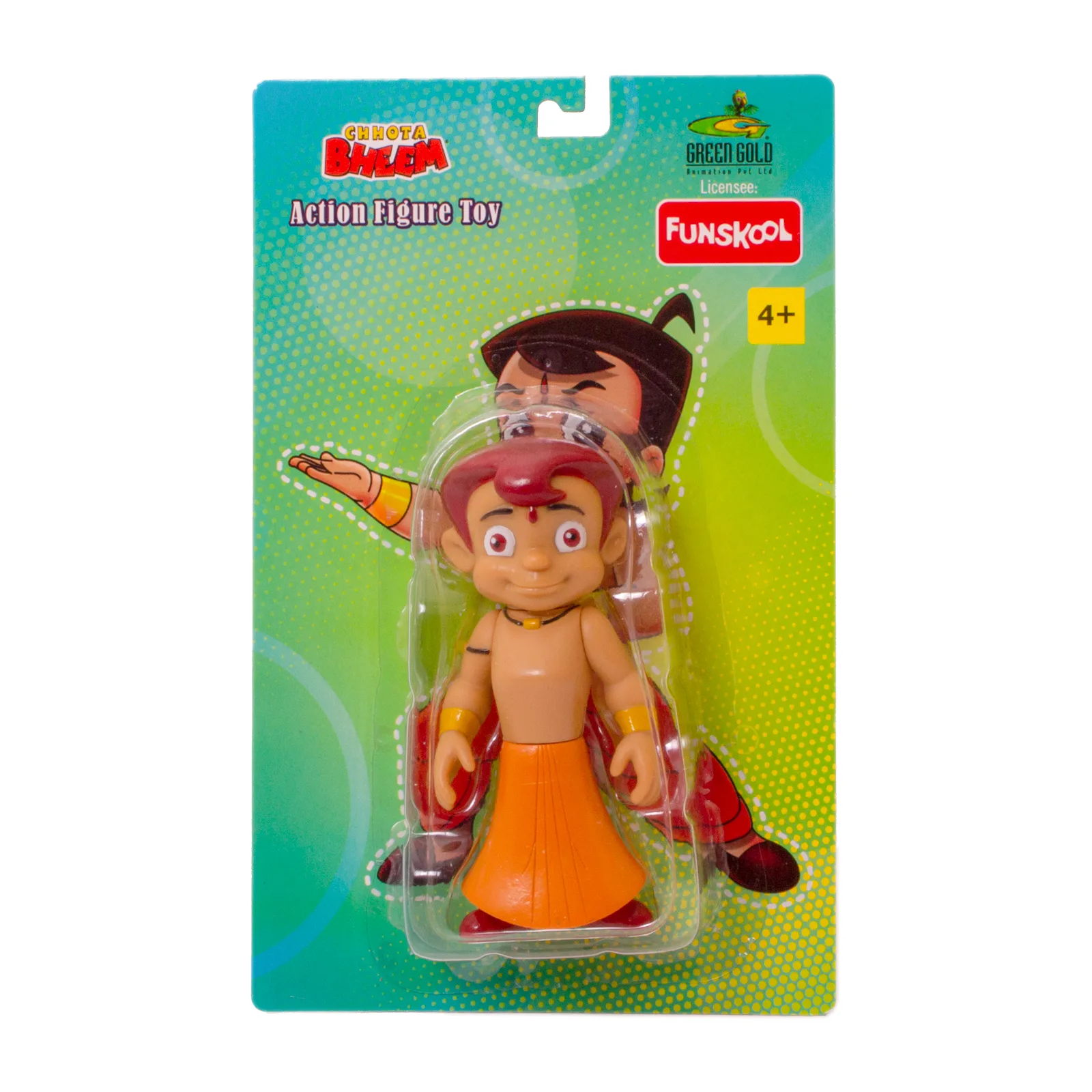 Chhota Bheem Action Figure Toy � Funskool | Collectible Indian Cartoon Character Toy for Kids (Age 4+) - Image 3
