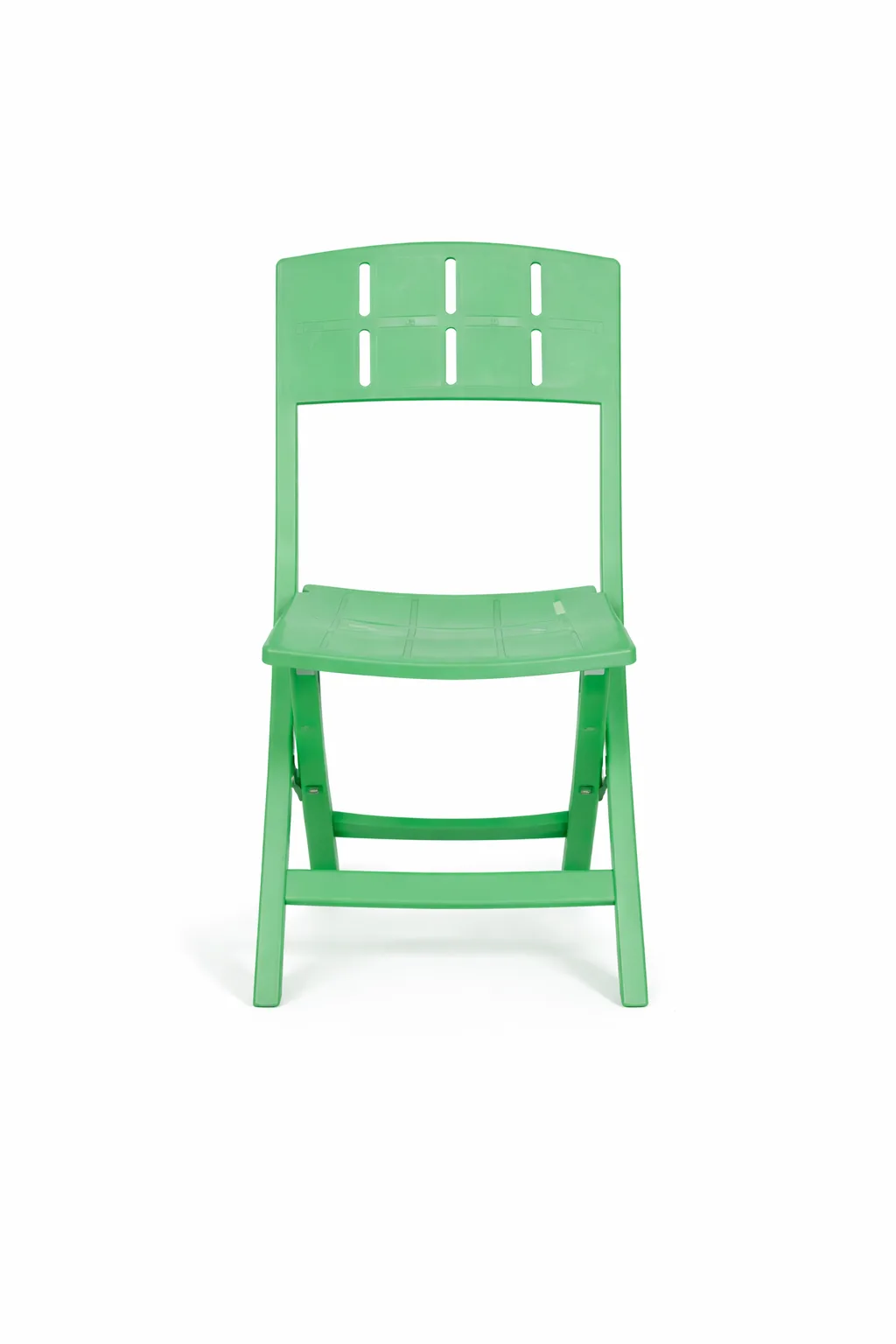 Plastic Flip Chair for Kids & Adults � Green (PSF-4117) - Image 1