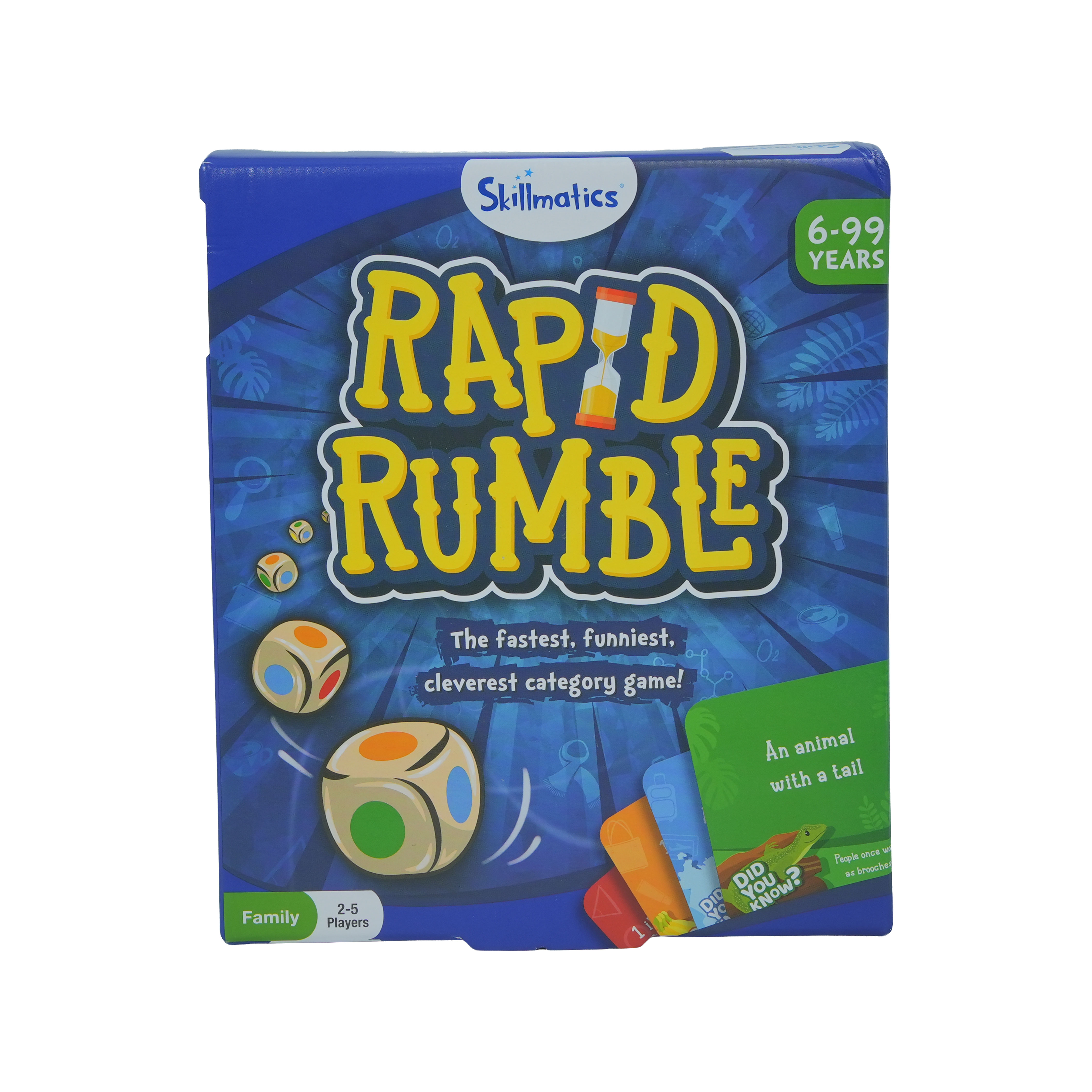 Skillmatics Rapid Rumble � Fast-Paced Category & Letter Card Game - Image 1