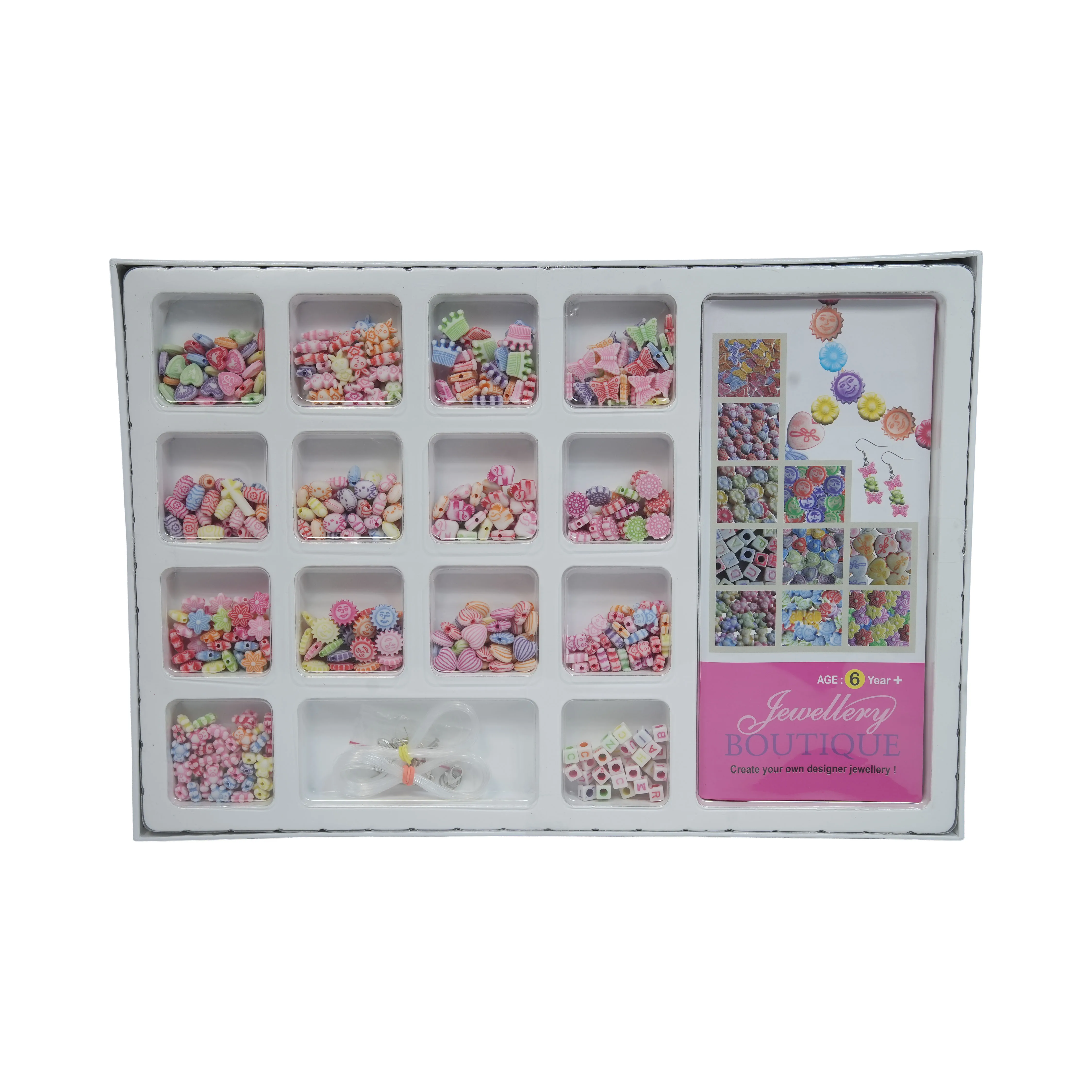 Jewellery Boutique DIY Beads Craft Kit for Kids - Image 3