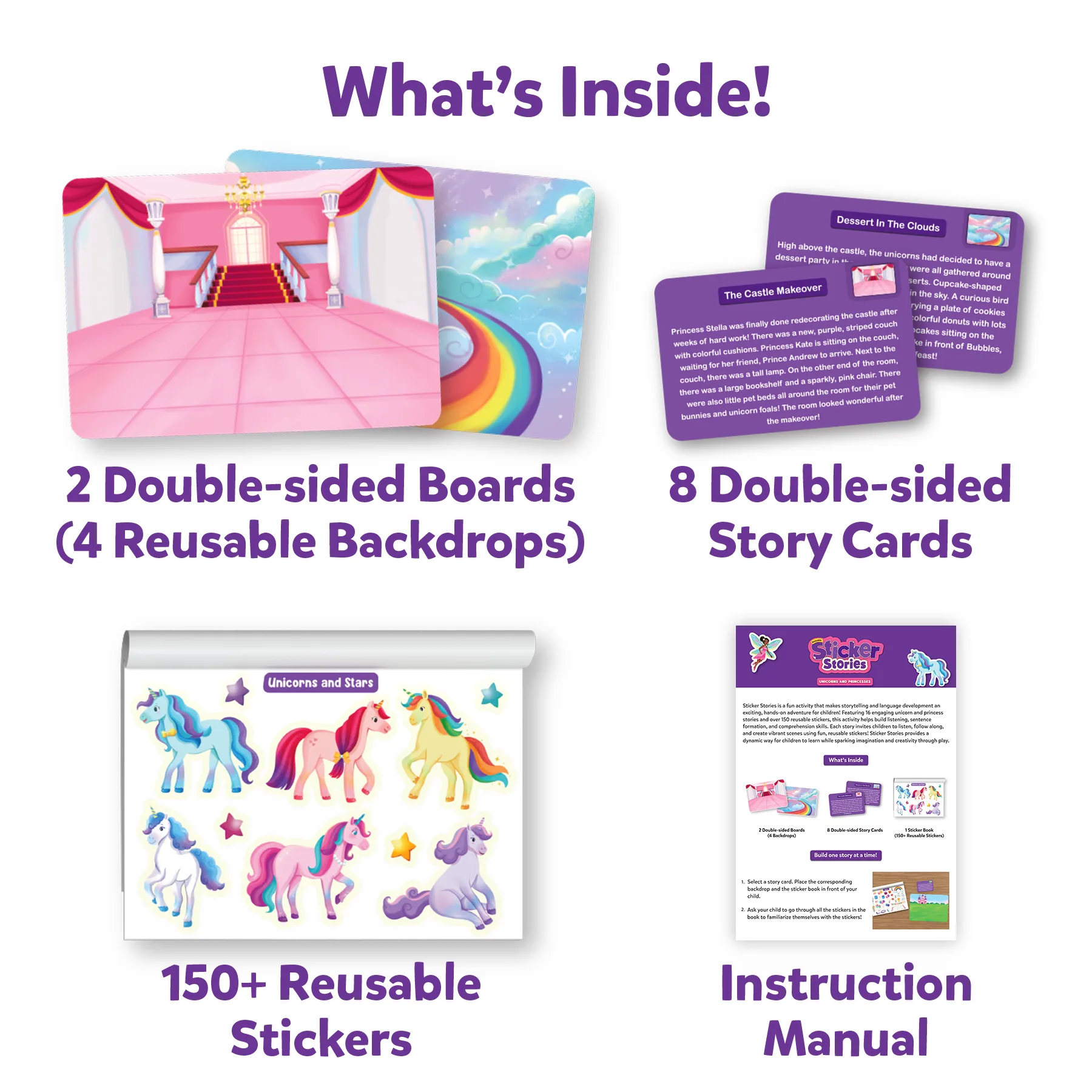Sticker Stories- Unicorns and Princesses - Image 3