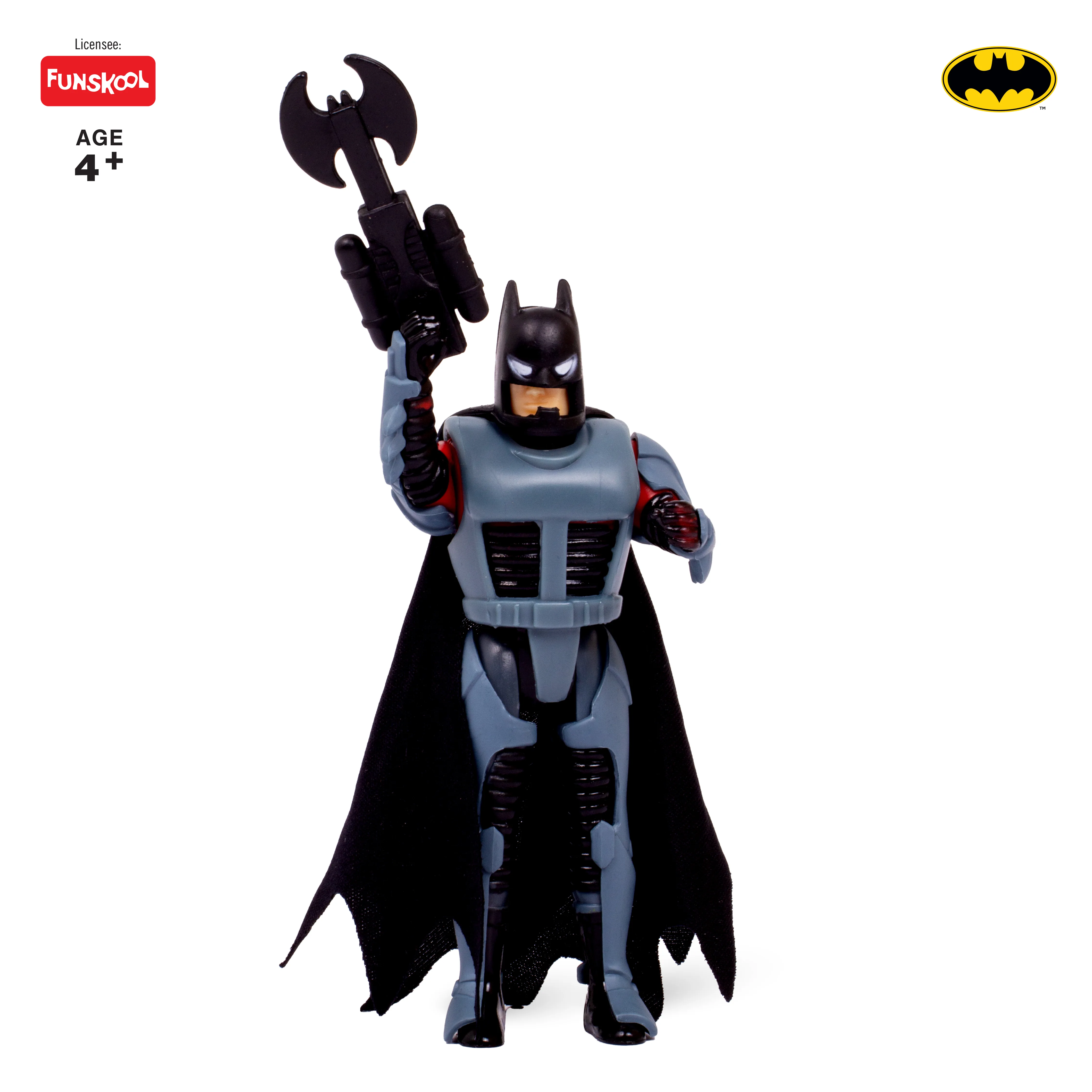Funskool Handycrafts � Gotham Knight Batman Action Figure (with Axe Blaster Weapon) - Image 4