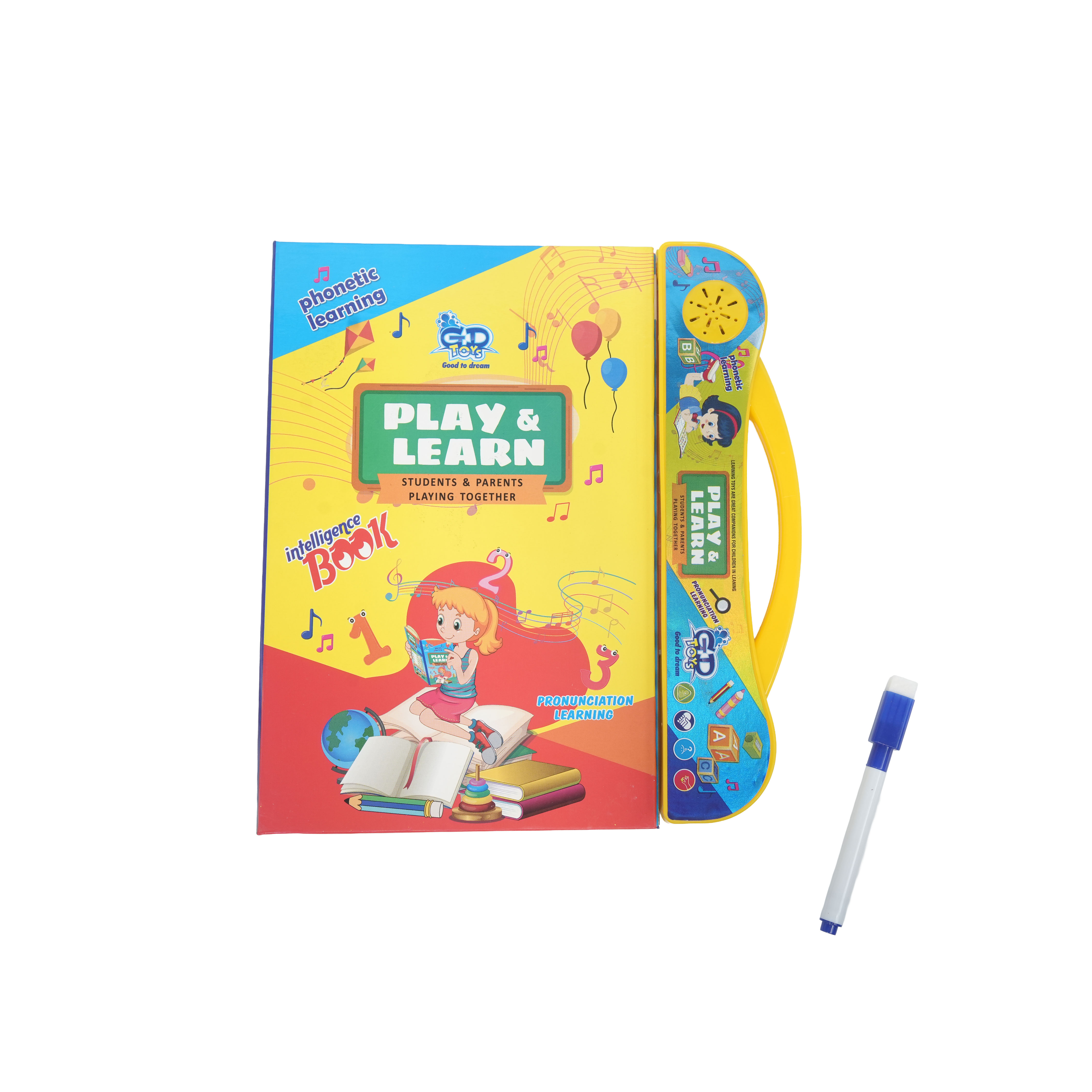 Play & Learn Interactive Sound Book for Kids | Educational Phonics, Writing & Activity Learning Toy - Image 5