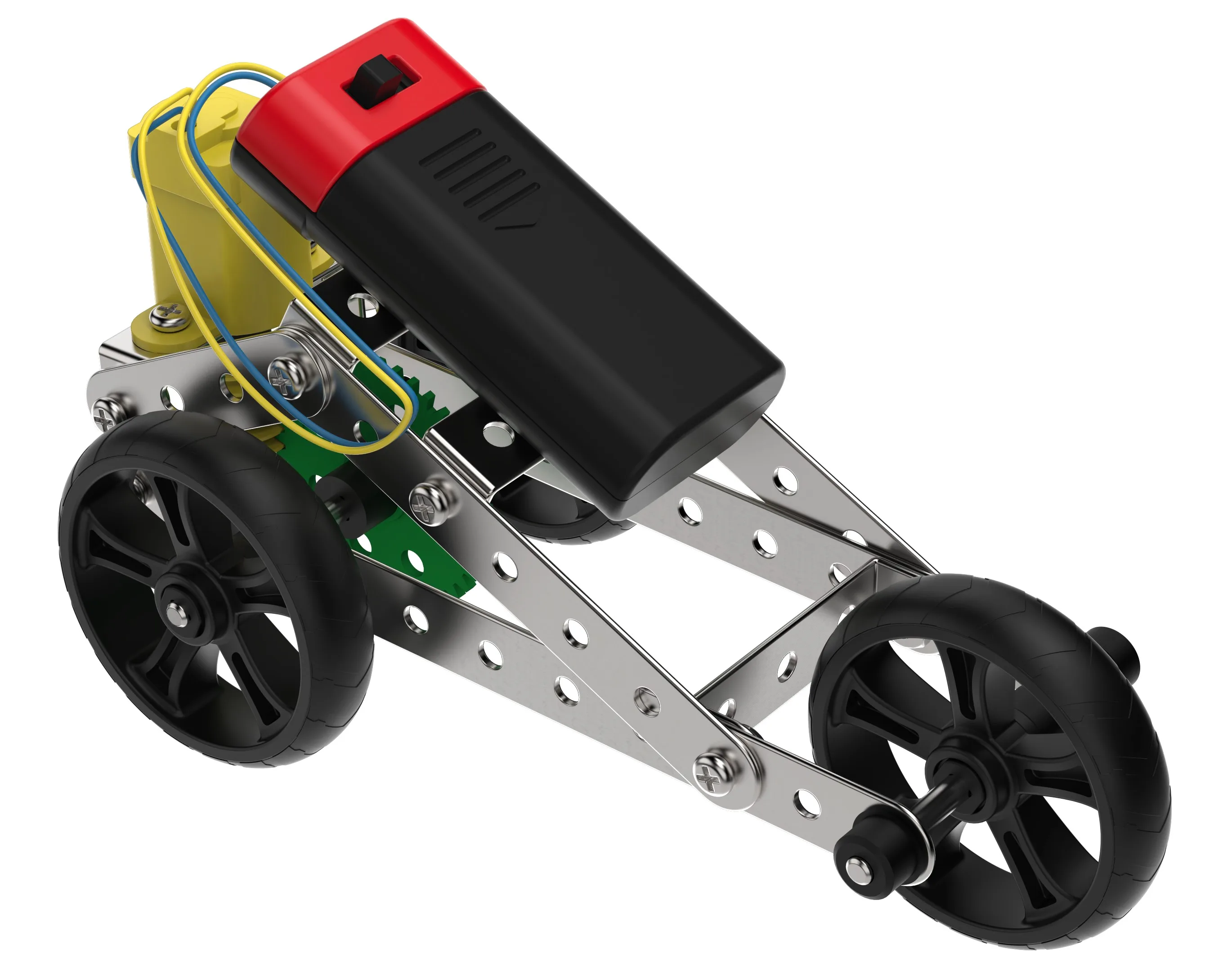 MECHANIX - STEEL - ROBOTIX | &+ Years | STEM DIY Building Kit | 114 Pieces | Build 8 Models - Image 3