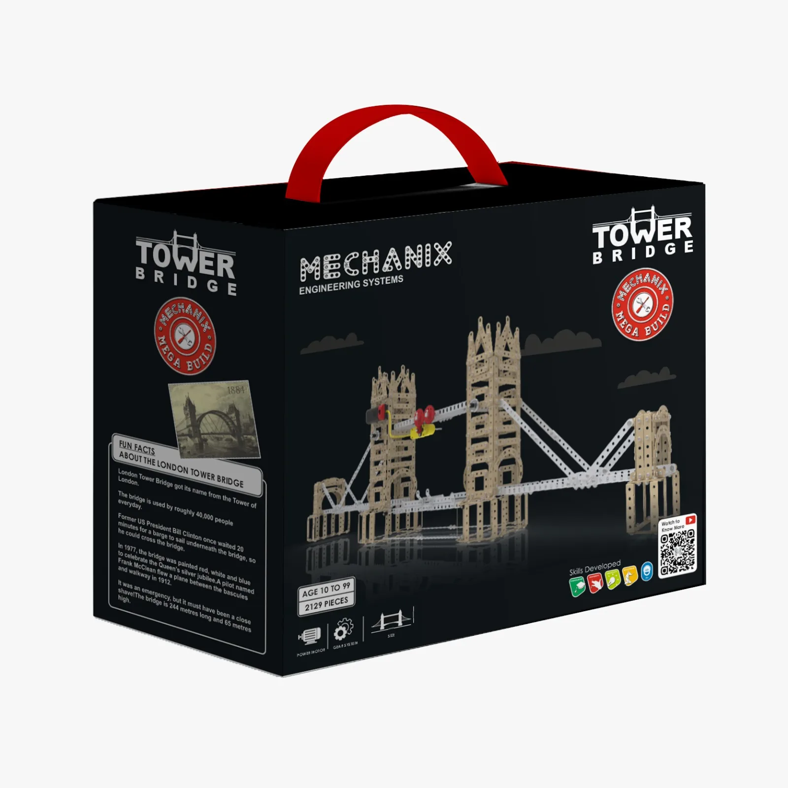 MECHANIX - TOWER BRIDGE | 8+ Years | STEM DIY Building Kit |  Pieces | Build  Models - Image 3