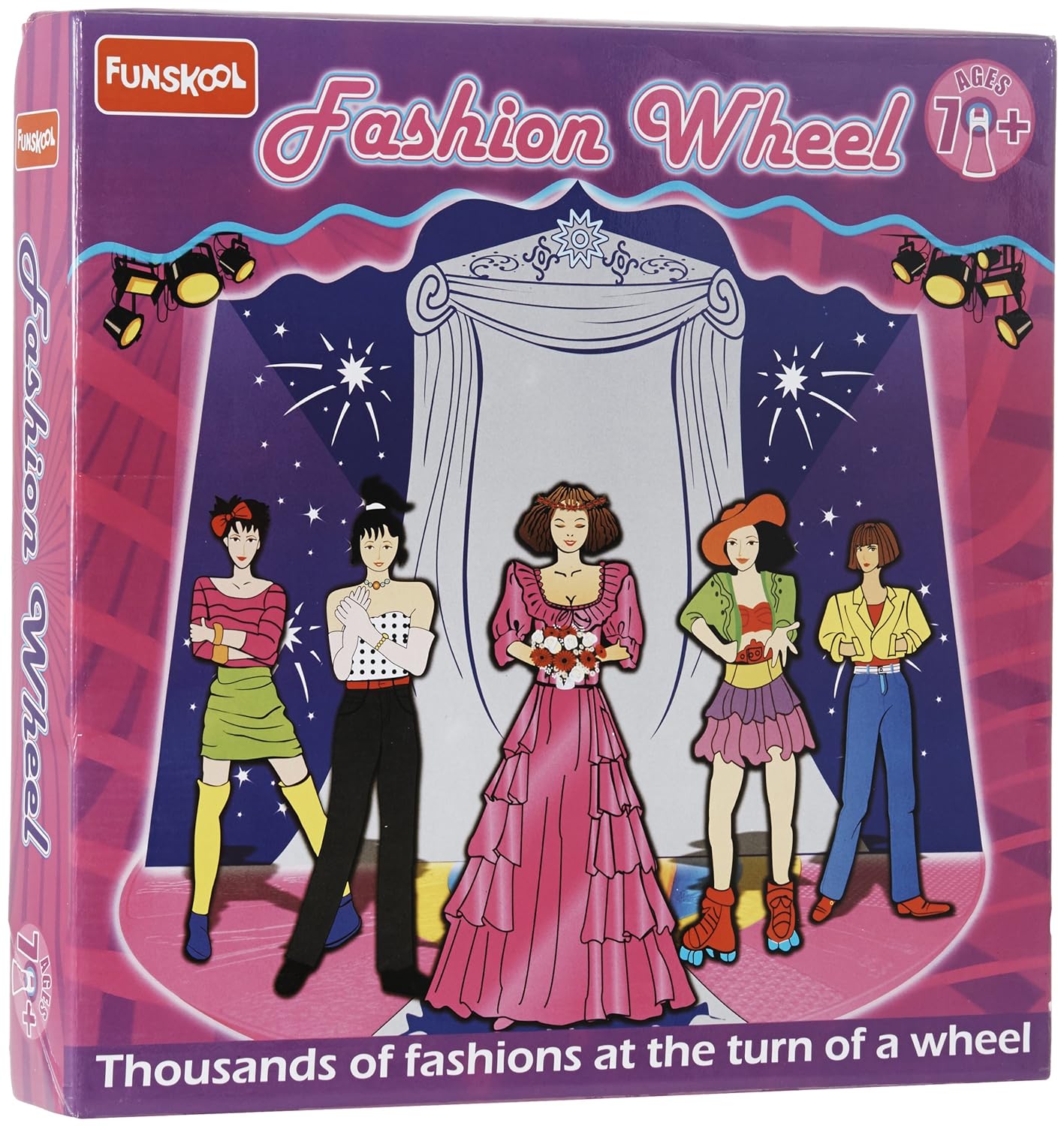 Funskool Handycrafts � Fashion Wheel (Create Thousands of Fashion Designs at the Turn of a Wheel) - Image 1