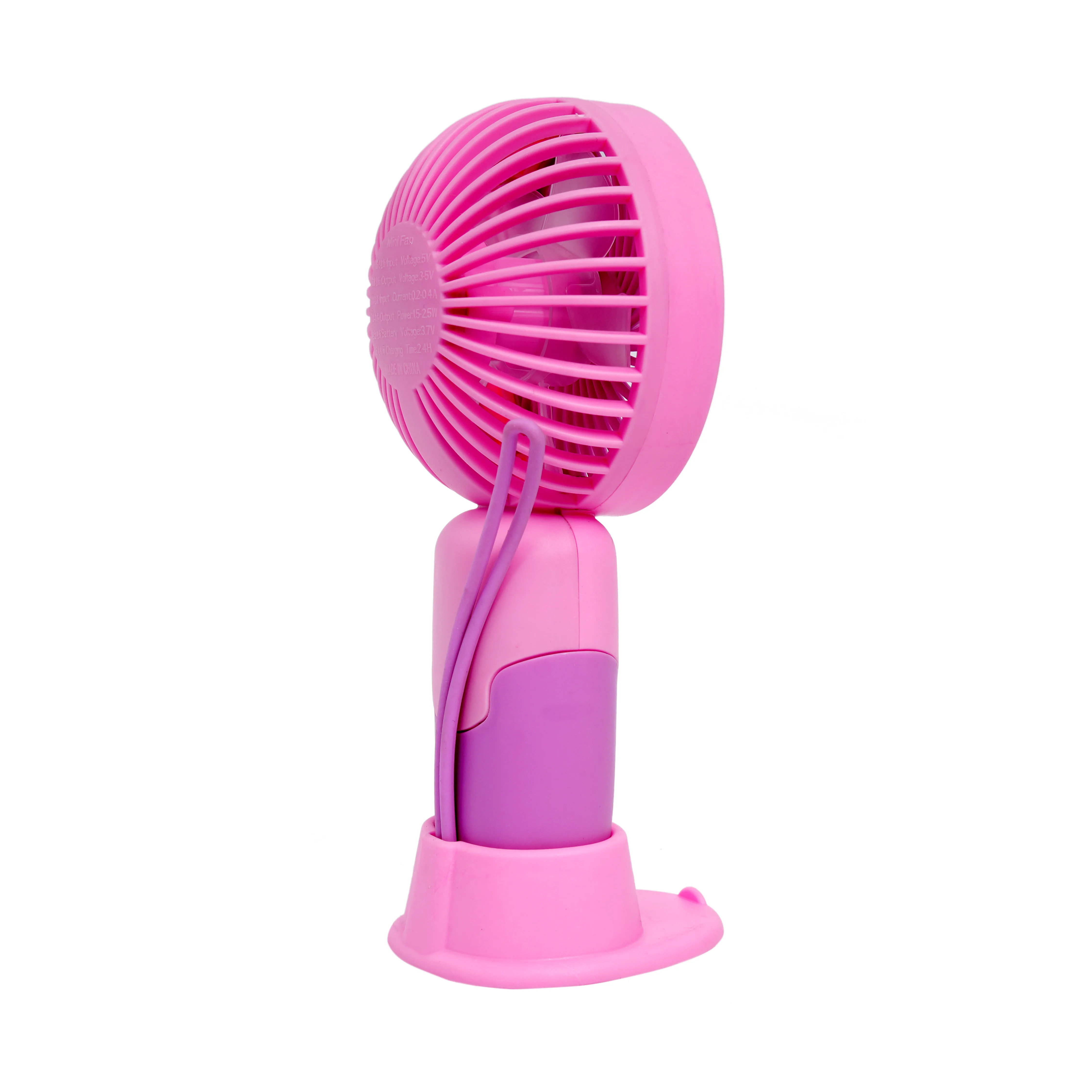 Portable Rechargeable Mini Handheld Fan - Image 5