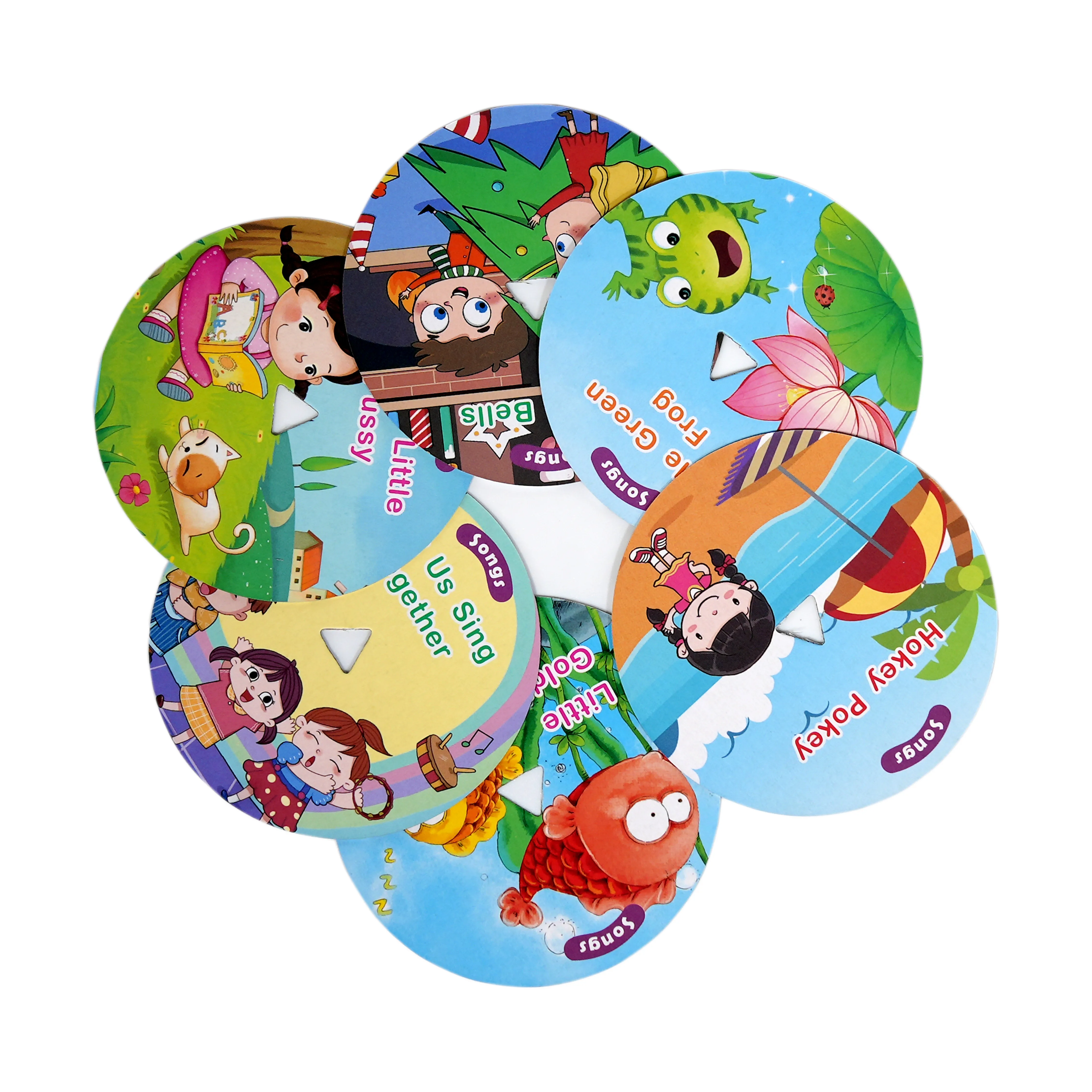 Kids Musical Gramophone Toy with Rotating Disc and Sound Buttons - Image 3