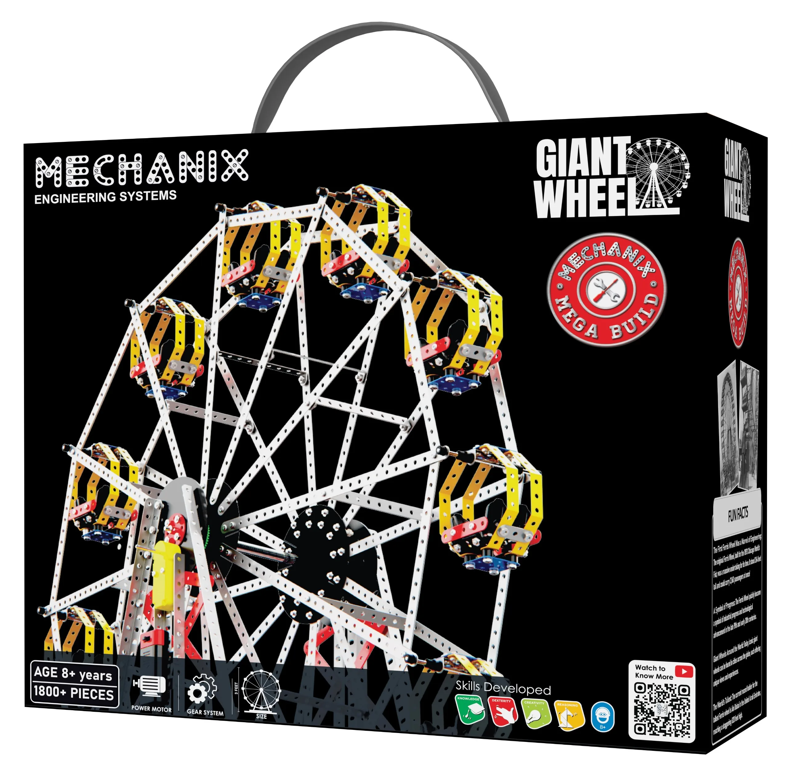 MECHANIX - GIANT WHEEL | 8+ Years | STEM DIY Building Kit |  Pieces | Build  Models - Image 1