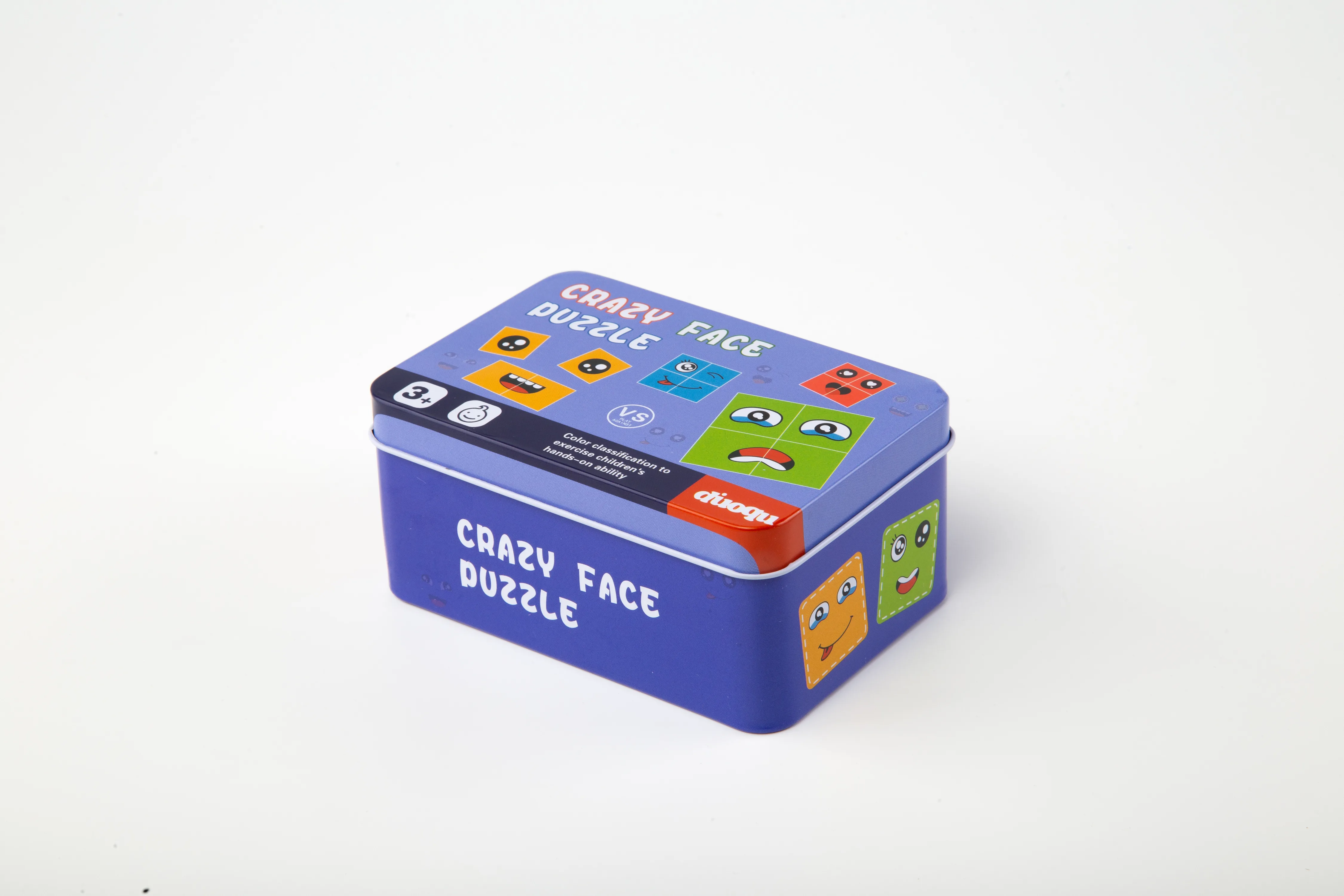 Crazy Face Puzzle Game for Kids | Expression Matching Tin Box | Learning Toy (3+ Years) - Image 2
