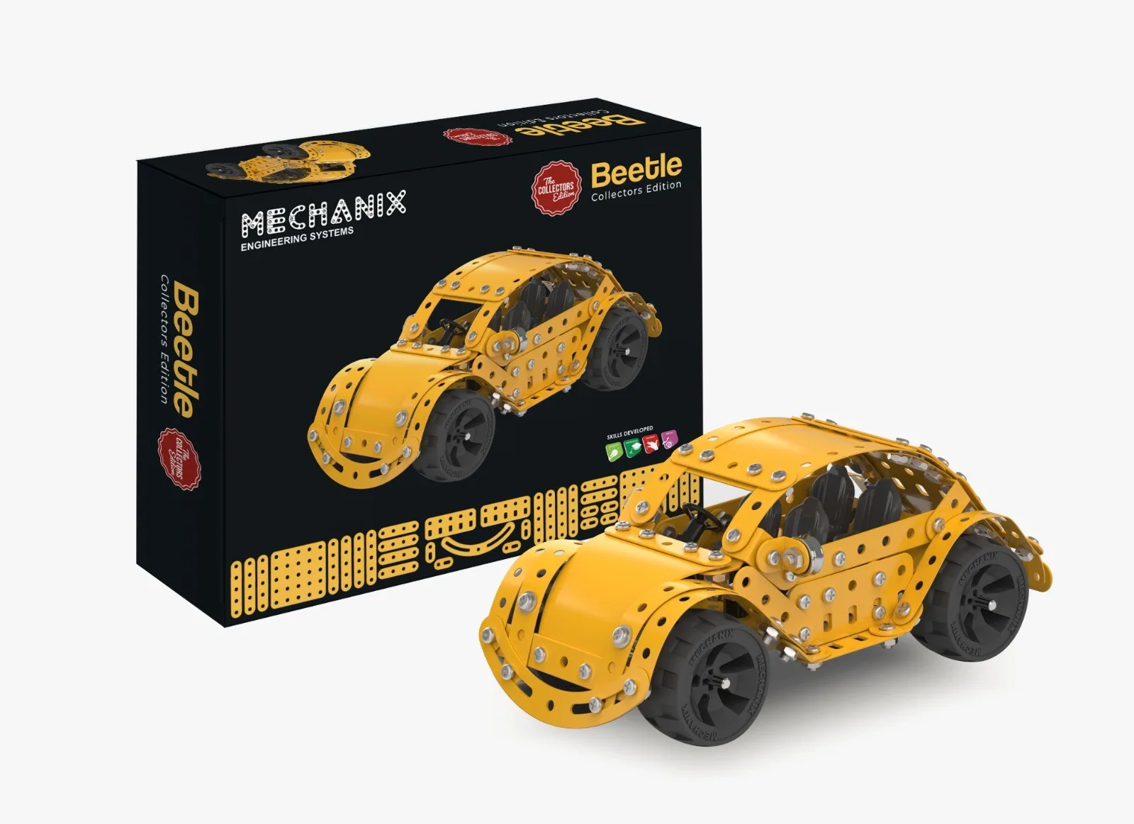 MECHANIX - BEETLE | 8+ Years | STEM DIY Building Kit | 205 Pieces | Build 1 Models - Image 5
