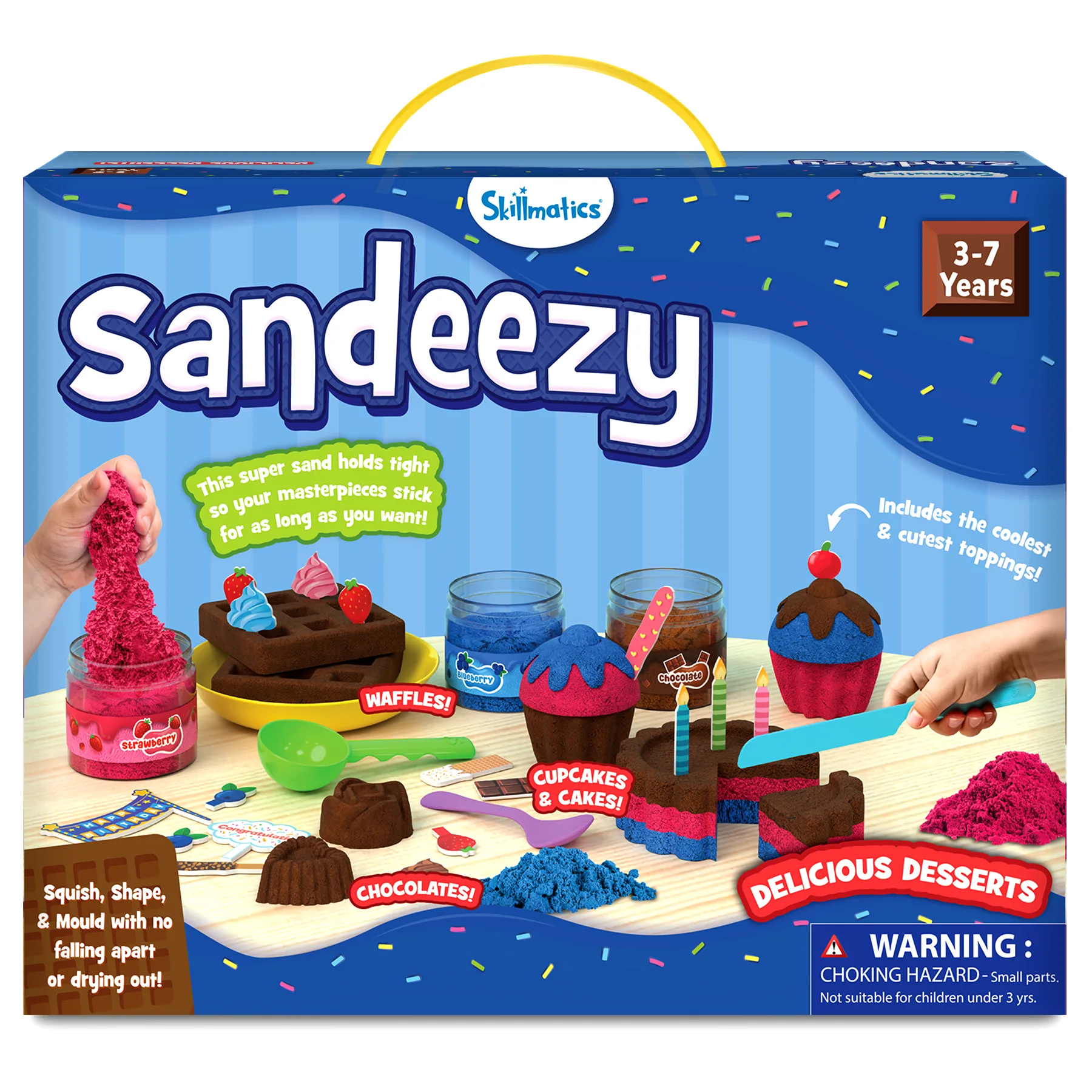 Sandeezy Pretend Play Desserts Set - Image 1