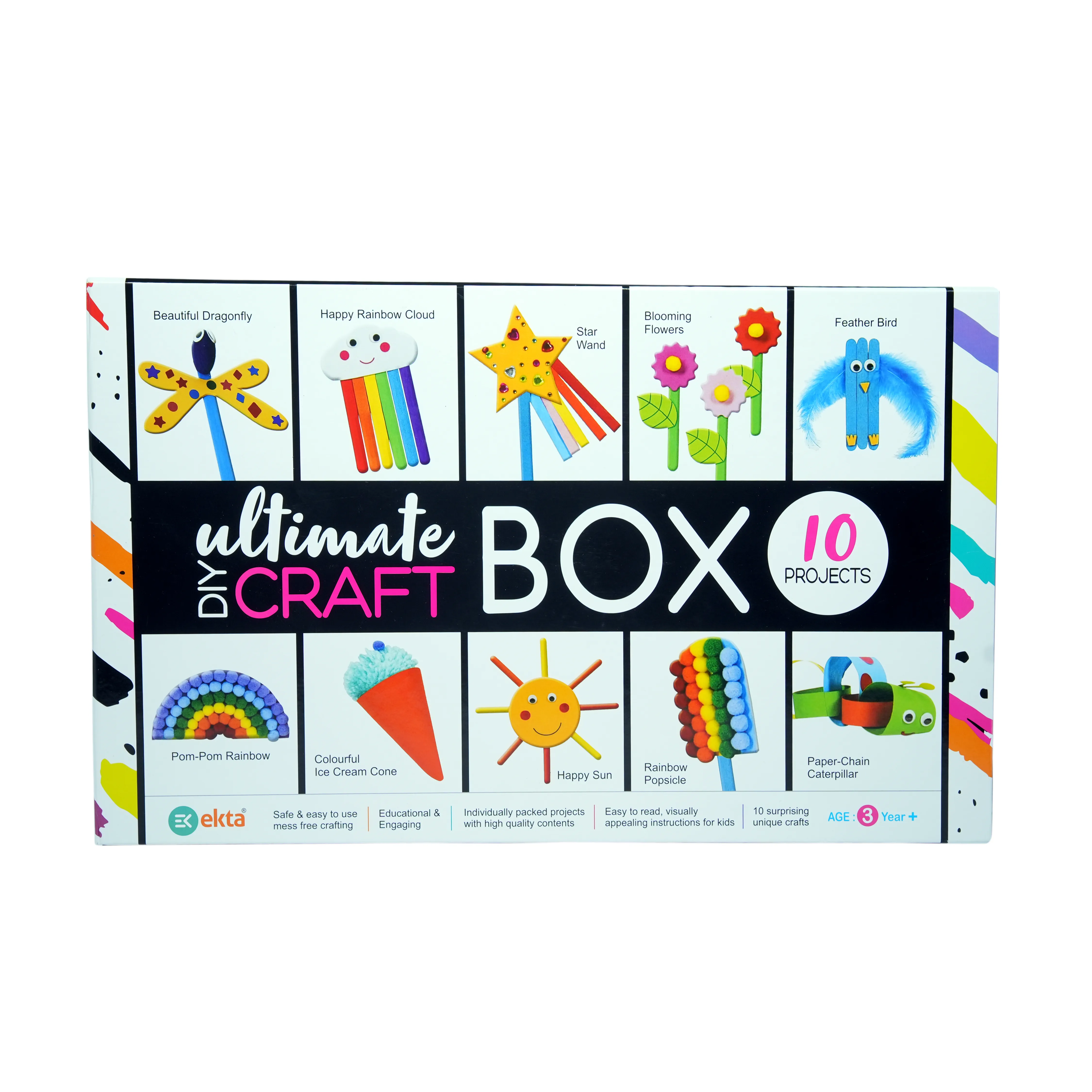 Ultimate DIY Craft Box � 10 Creative Art & Craft Projects for Kids - Image 1