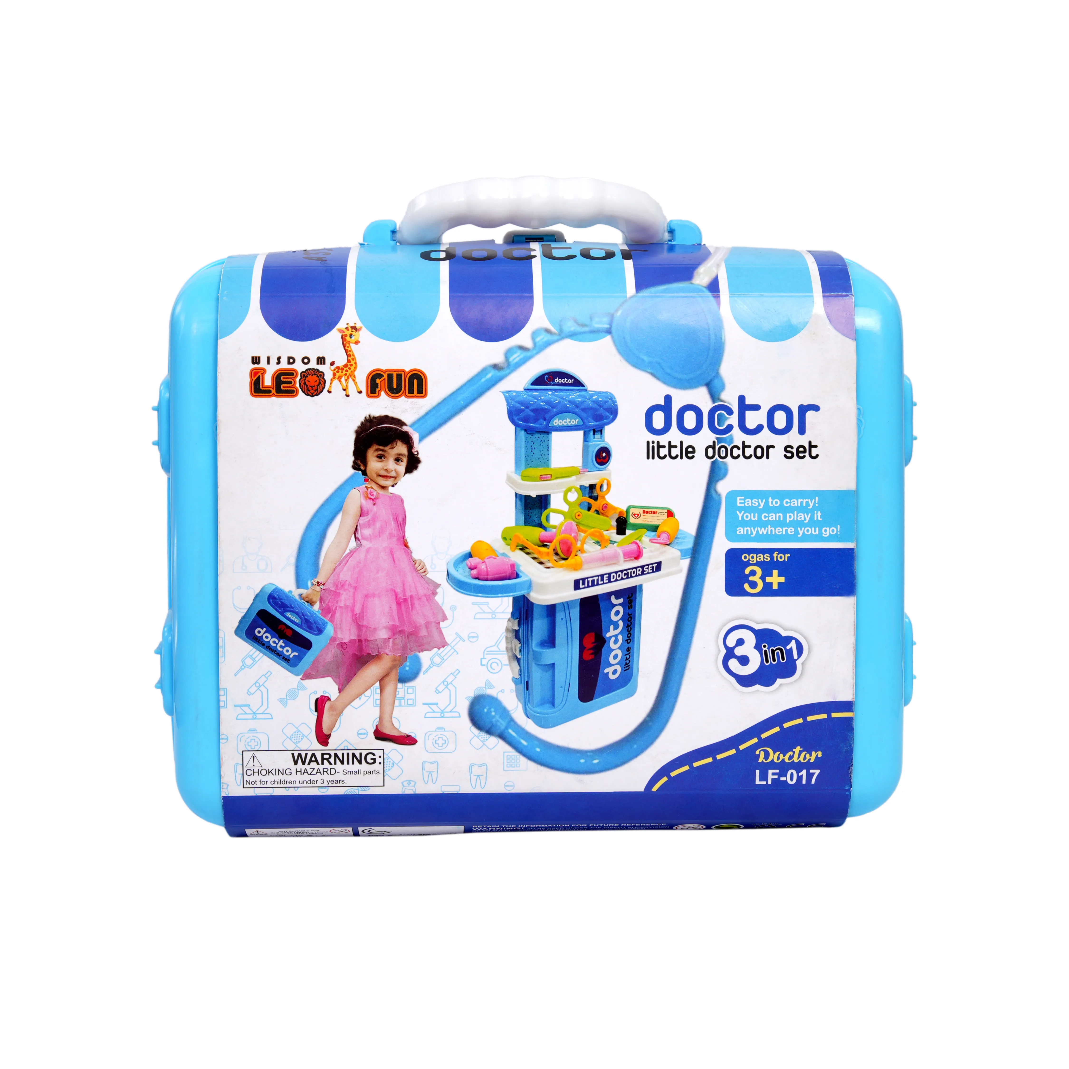 Kids Doctor Suitcase � 3 in 1 Little Doctor Pretend Play Set - Image 1
