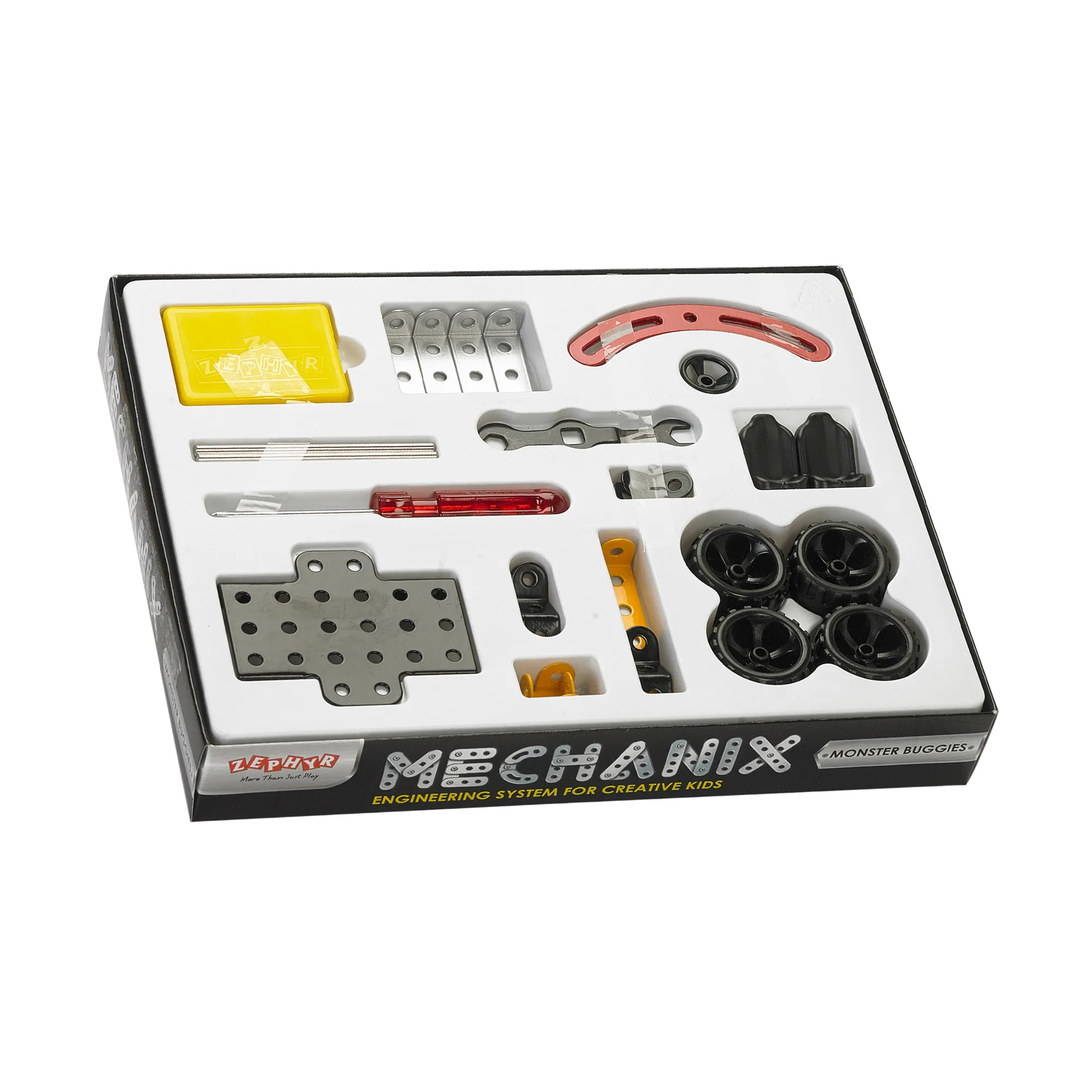 MECHANIX - MONSTER BUGGIES | 7+ Years | STEM DIY Building Kit | 80 Pieces | Build 5 Models - Image 3