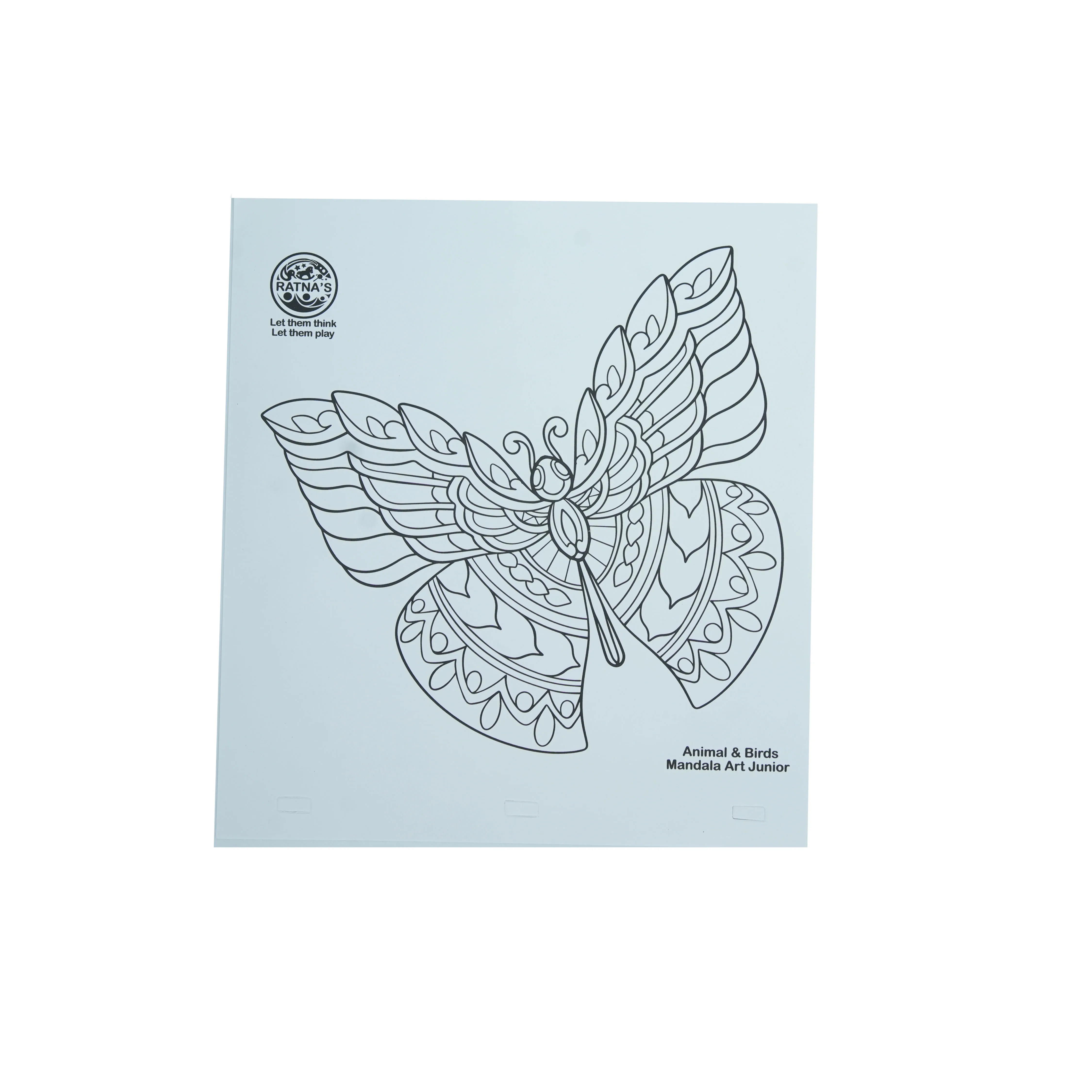 Animals & Birds Mandala Art Junior � Colouring & Creativity Book with Sketch Pens - Image 4