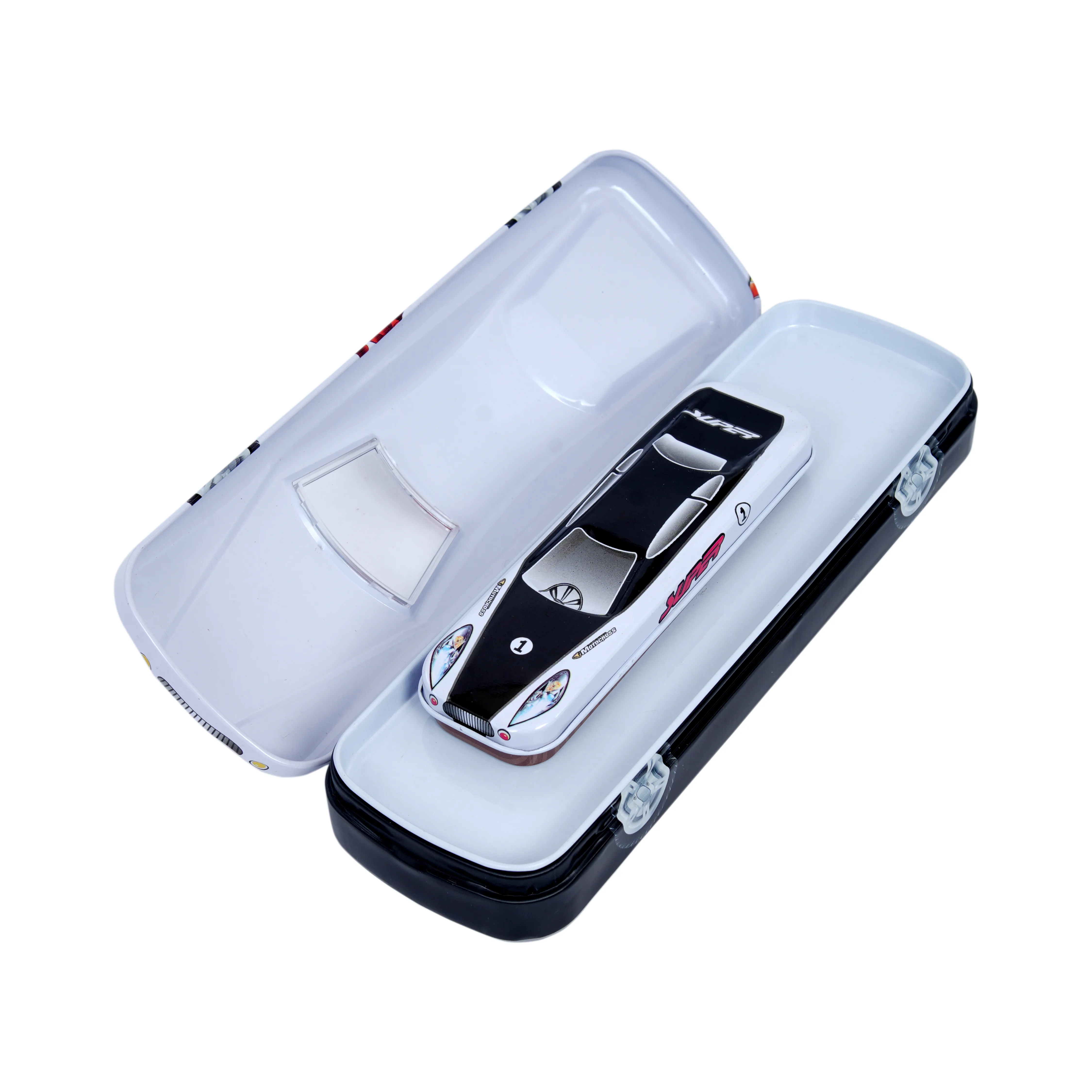 Superhero Car Shaped Pencil Box for Kids - Image 4