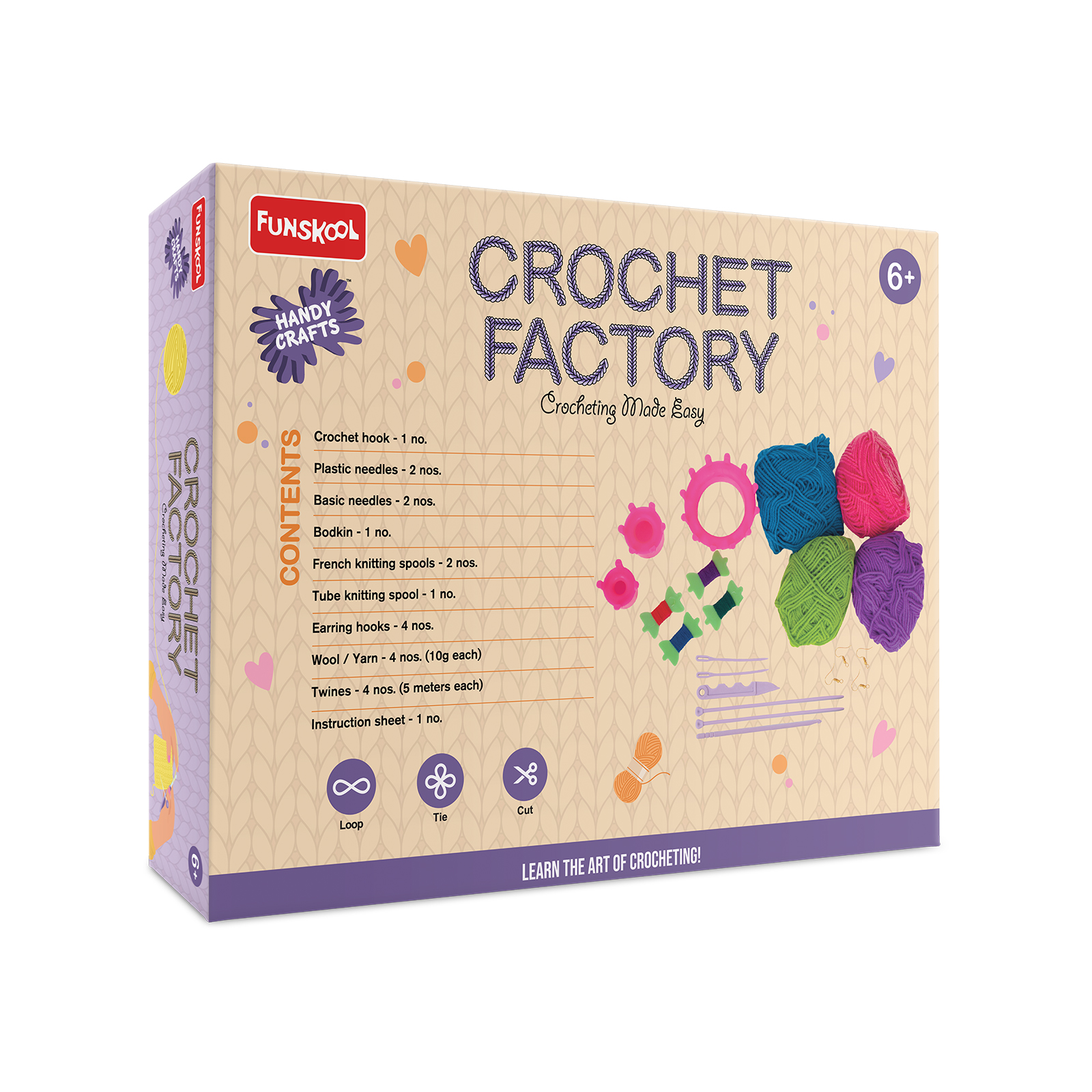 Funskool Handycrafts � Crochet Factory (Crocheting Made Easy) - Image 5