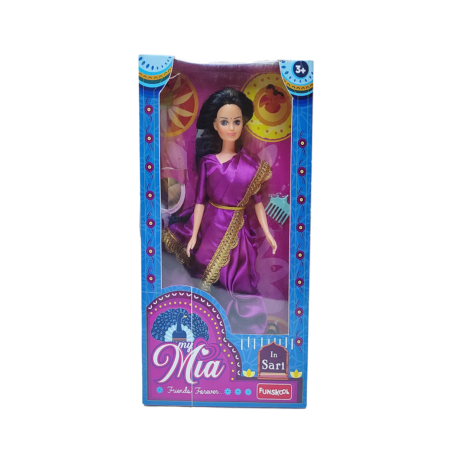 My Mia Doll in Sari � Traditional Indian Wear Role Play Doll for Girls | Funskool | Age 3+ - Image 1