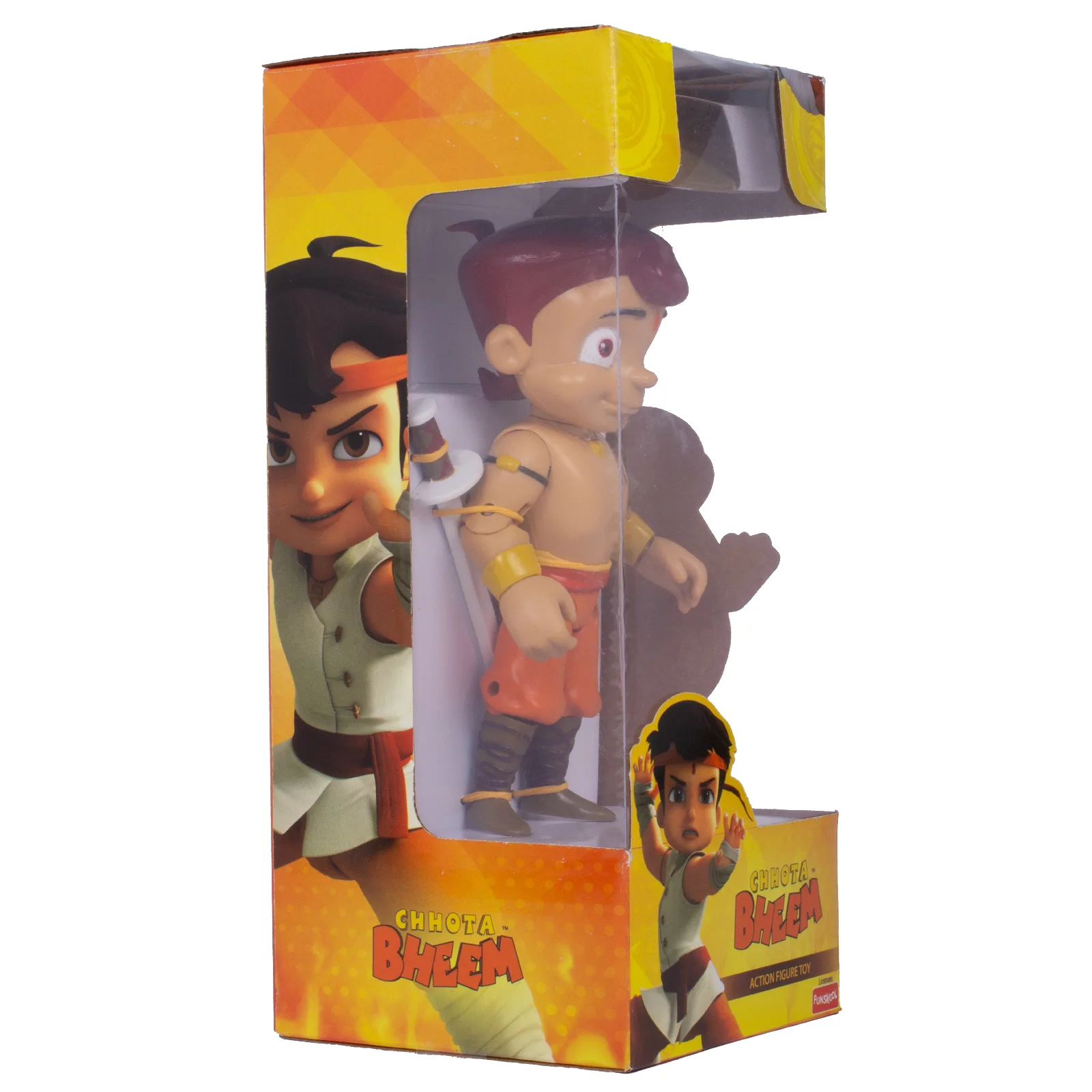 CHHOTA BHEEM 7 Inch Action Figure Toy with Sword & Hat (Official Funskool Licensed) - Image 4