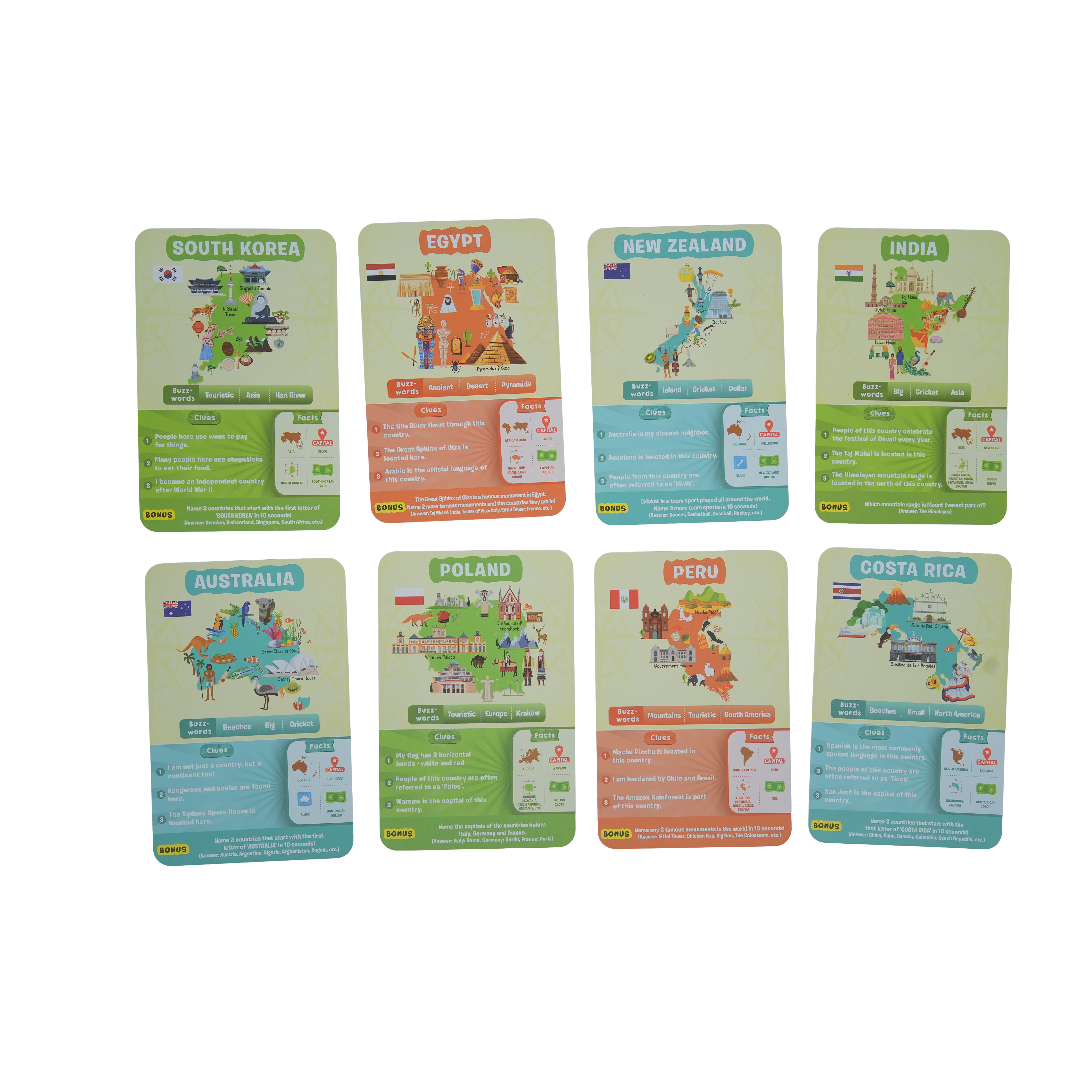 Guess in 10 � Countries of the World | Skillmatics Educational Card Game - Image 5