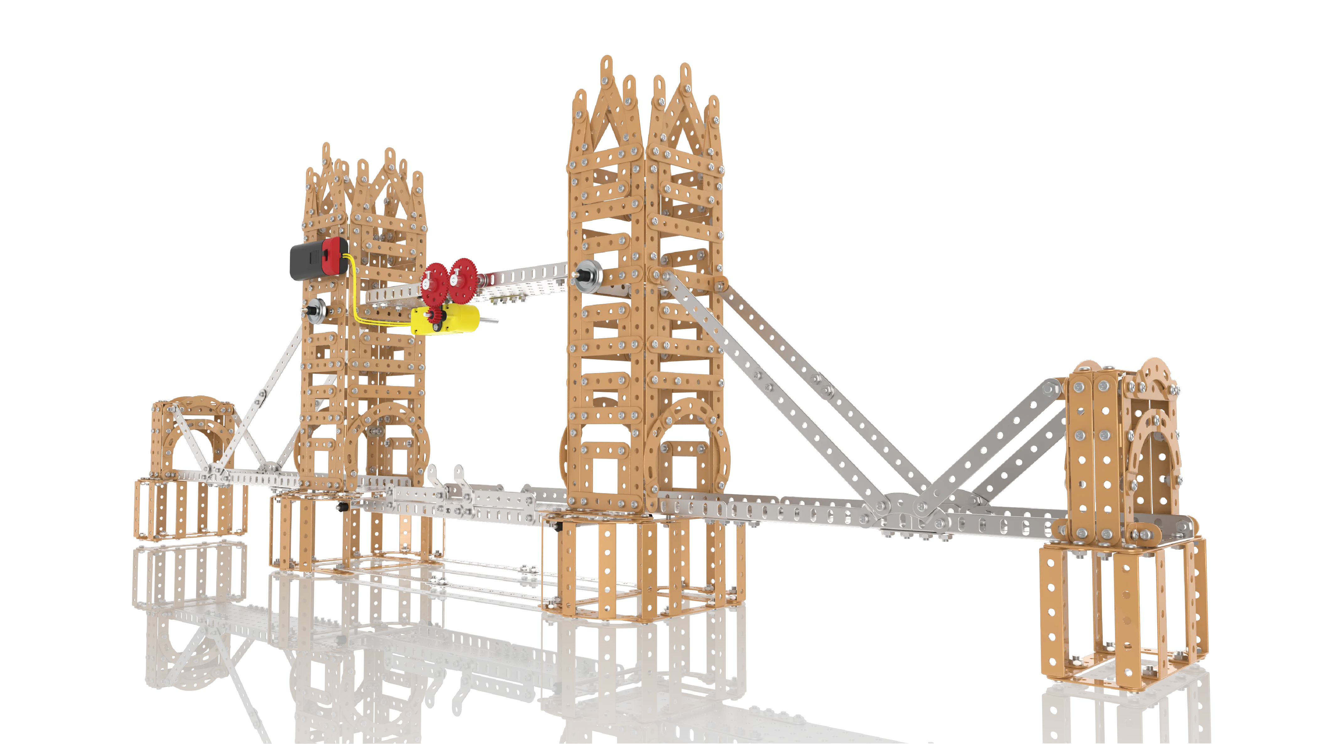MECHANIX - TOWER BRIDGE | 8+ Years | STEM DIY Building Kit |  Pieces | Build  Models - Image 4