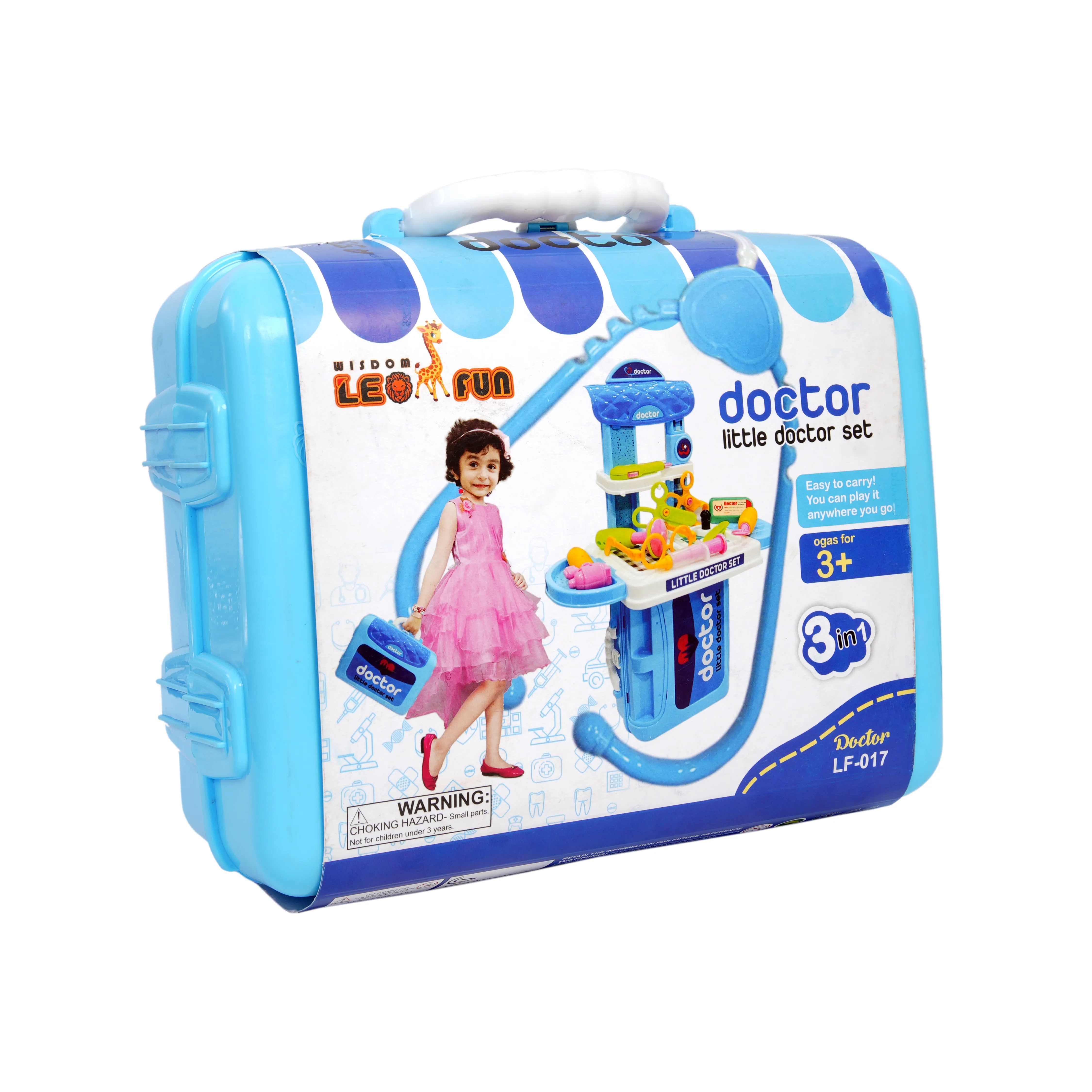 Kids Doctor Suitcase � 3 in 1 Little Doctor Pretend Play Set - Image 2