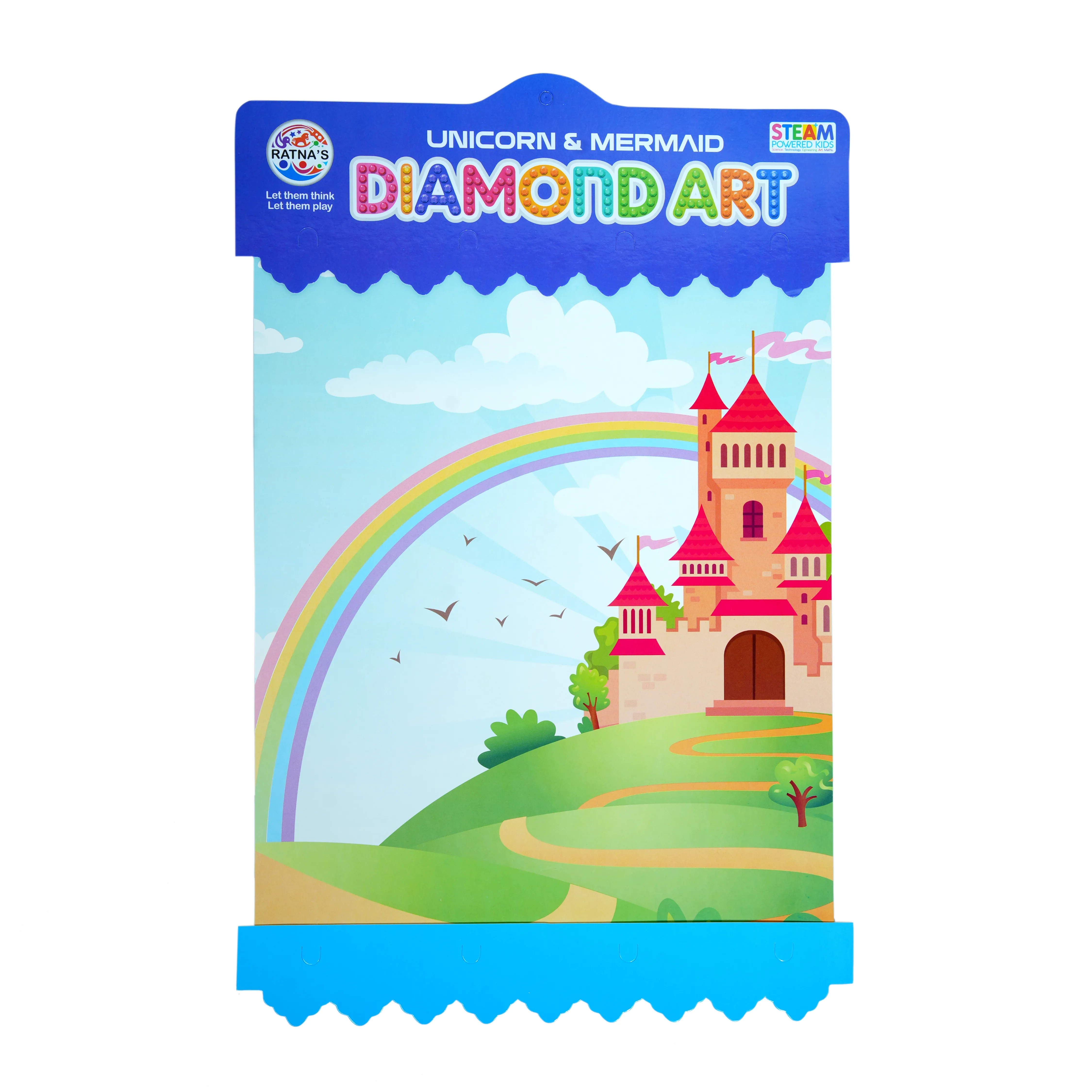 Unicorn & Mermaid Diamond Art Kit � DIY Craft Set for Kids (5+ Years) - Image 2