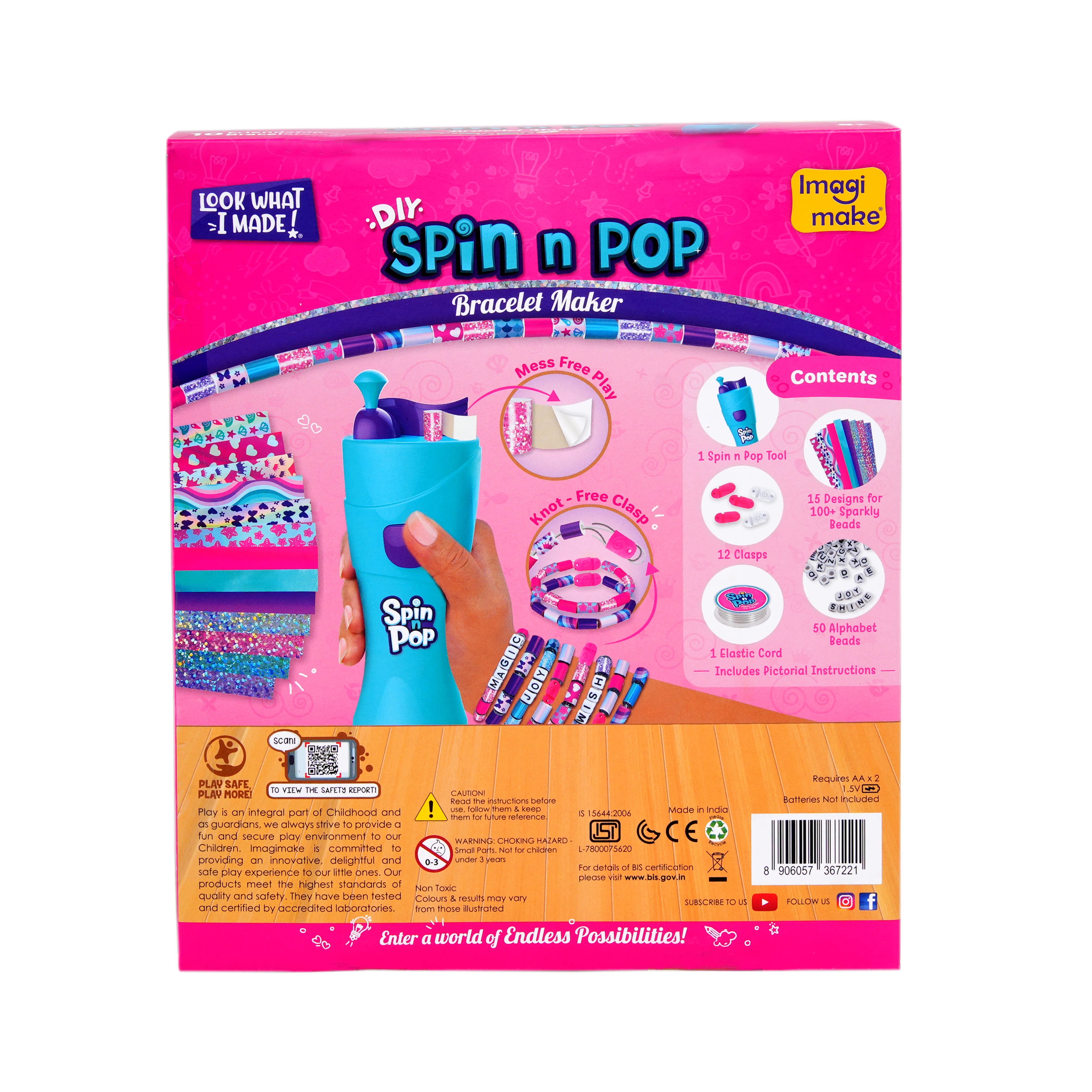 DIY Spin N Pop Bracelet Maker - Image 4