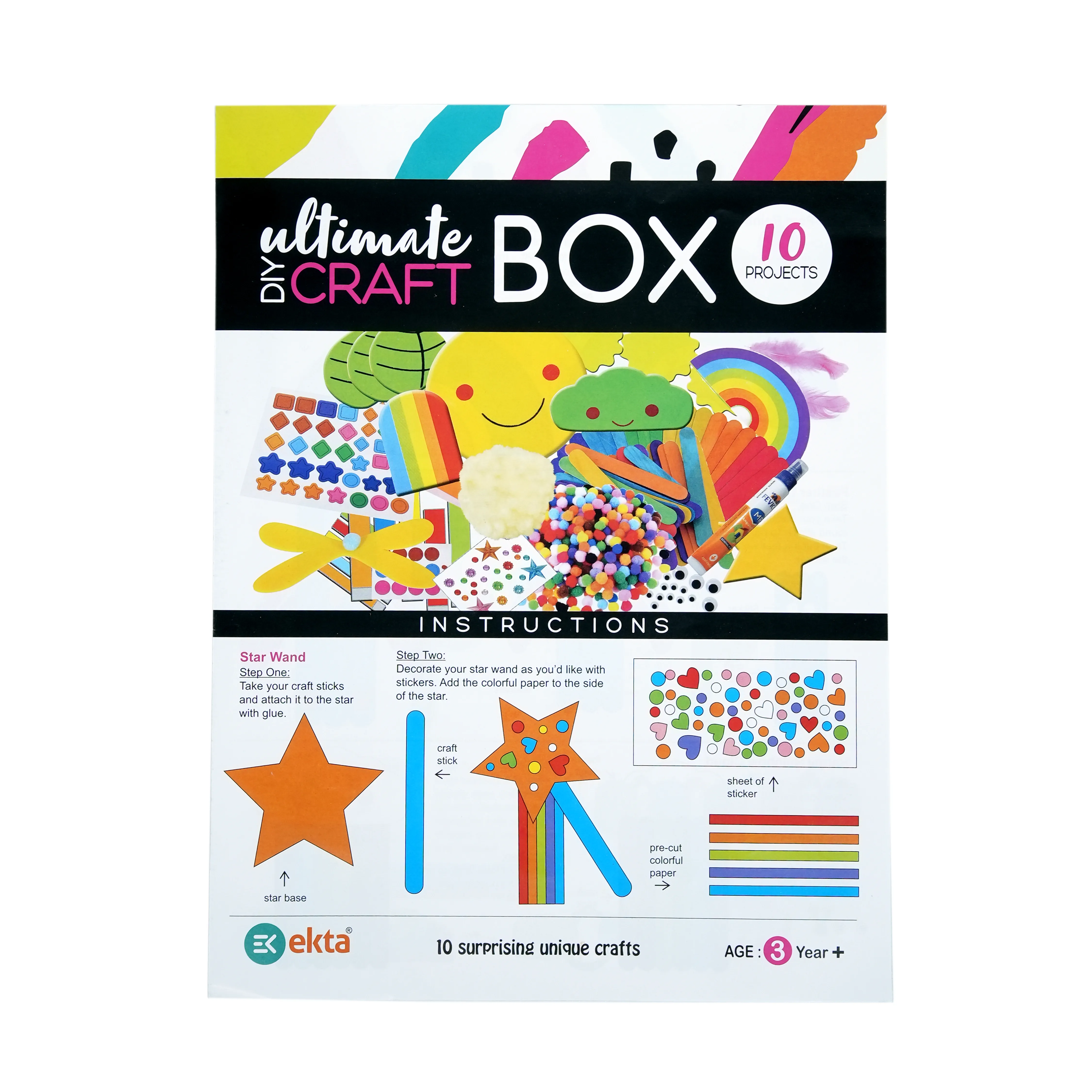 Ultimate DIY Craft Box � 10 Creative Art & Craft Projects for Kids - Image 3